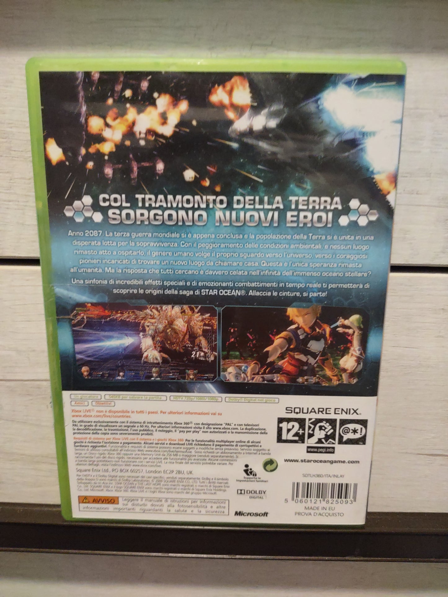 Dragon ball Xbox 360 Star Ocean the last hope