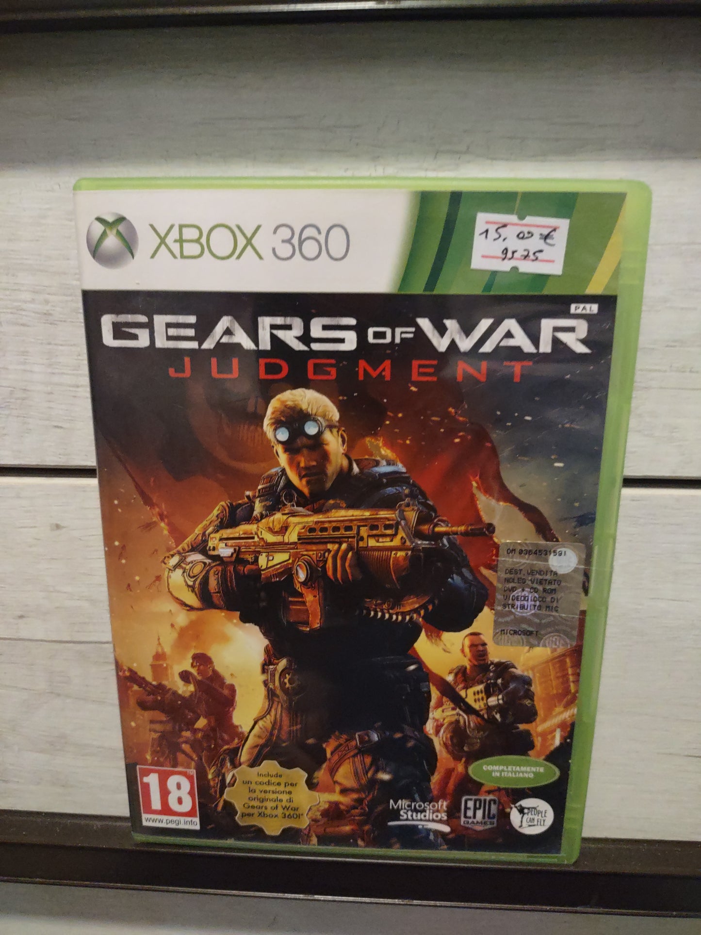 Gioco Xbox 360 gears of war judgement
