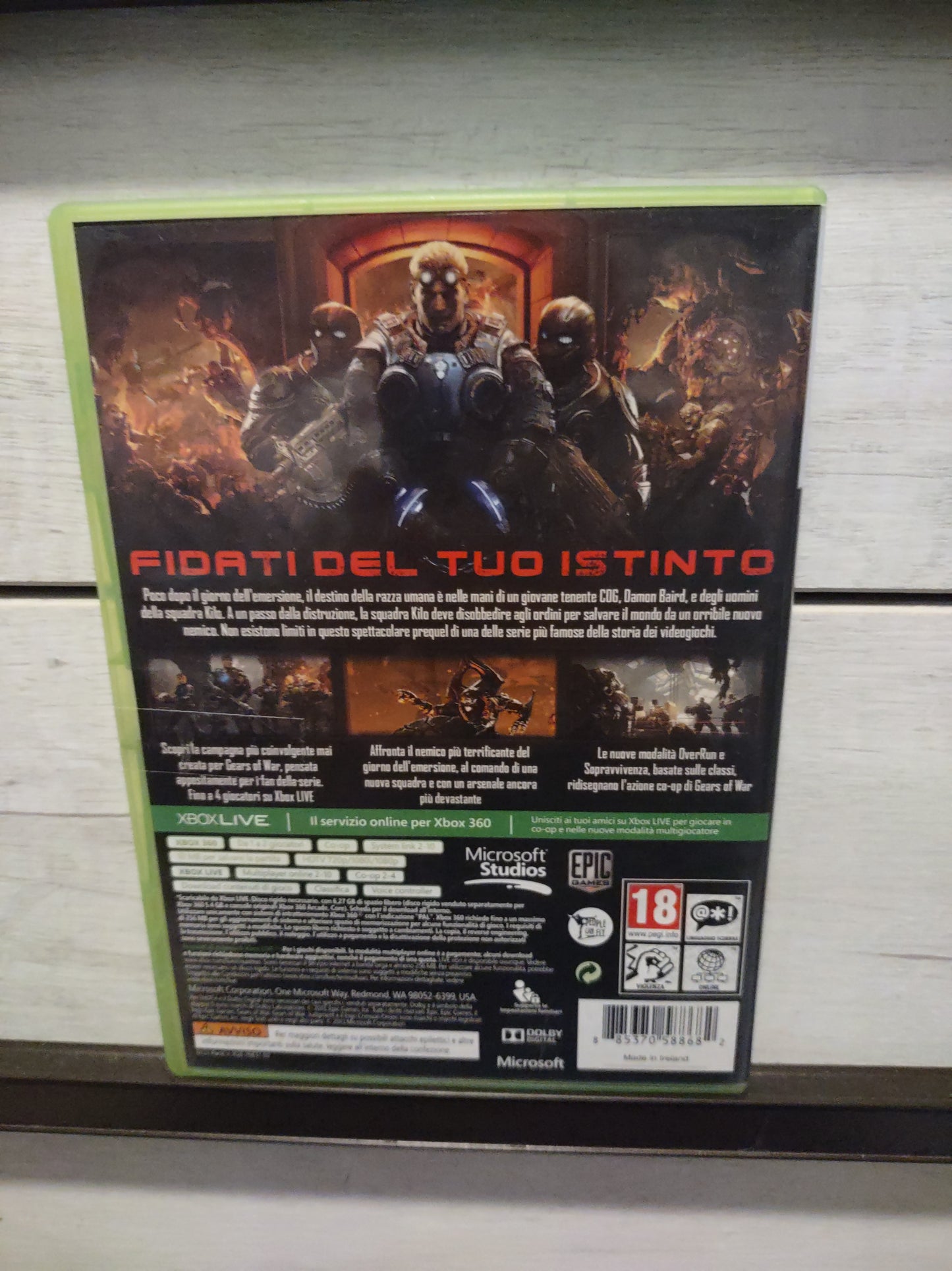 Gioco Xbox 360 gears of war judgement