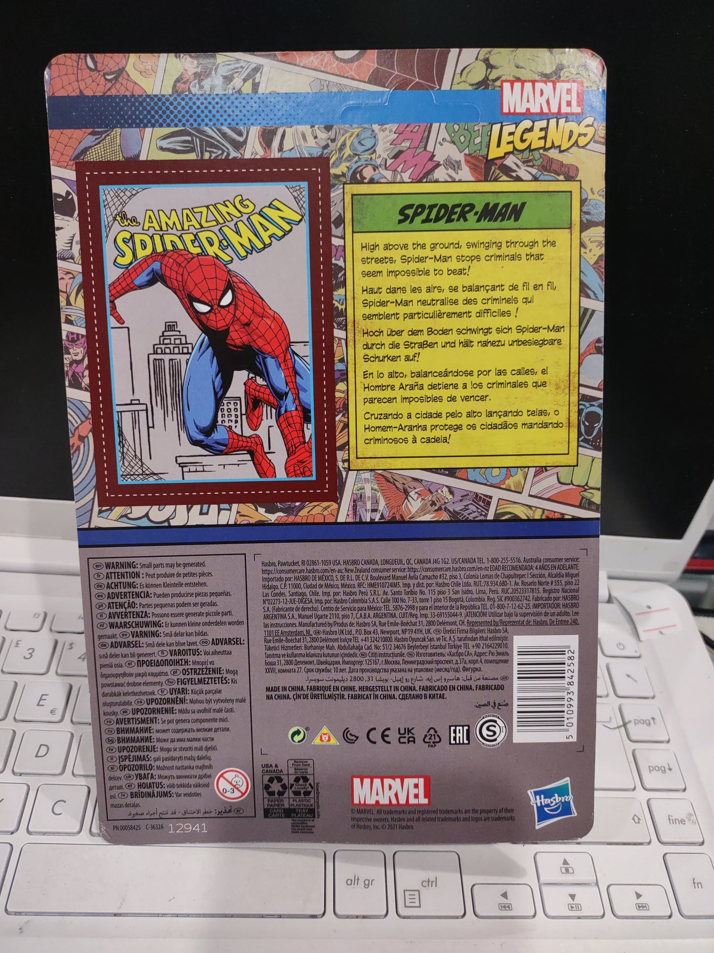 Marvel Legends kenner the Amazing Spider-Man Hasbro figure