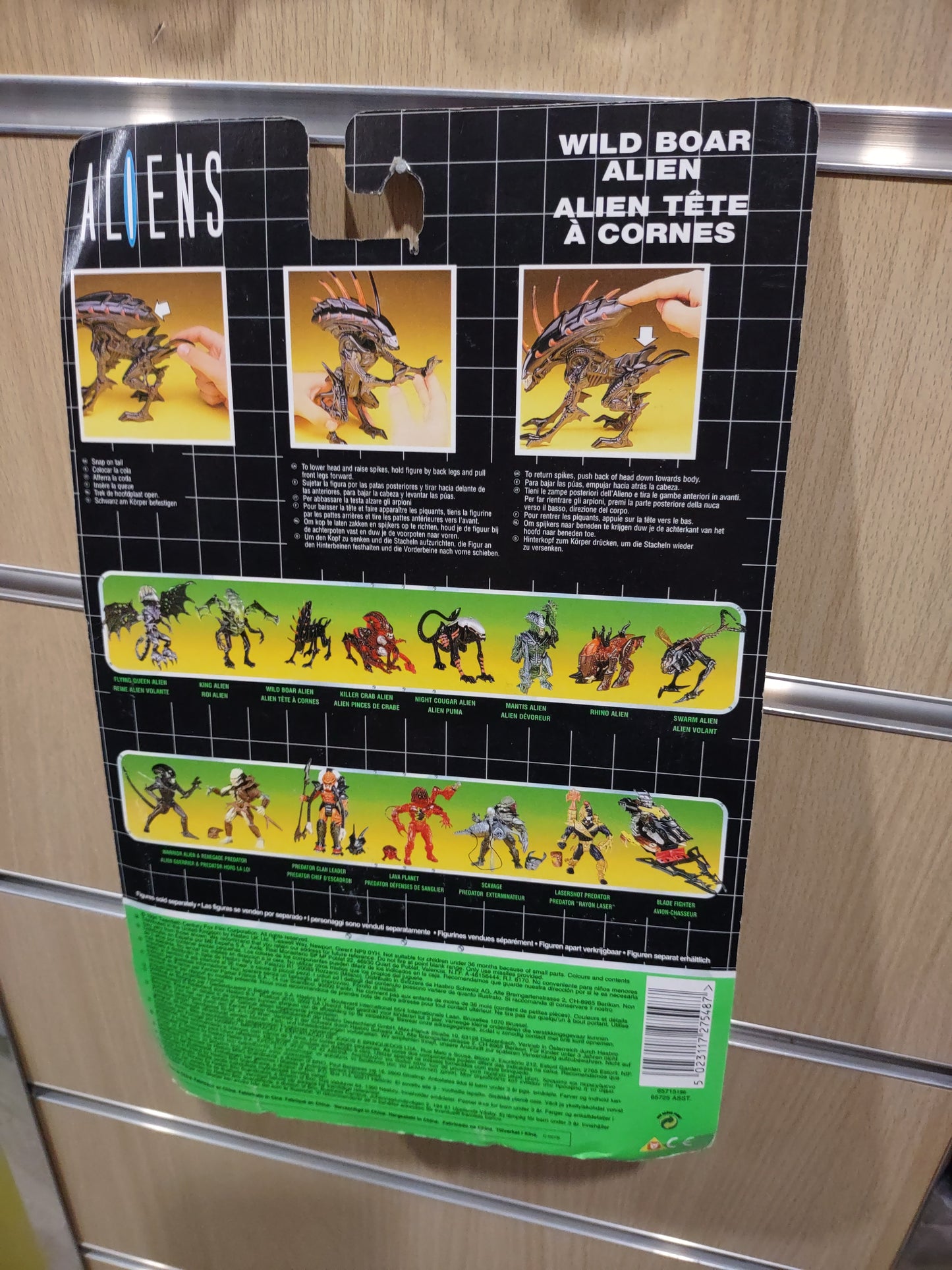 Action figures Aliens wild boy Alien kenner