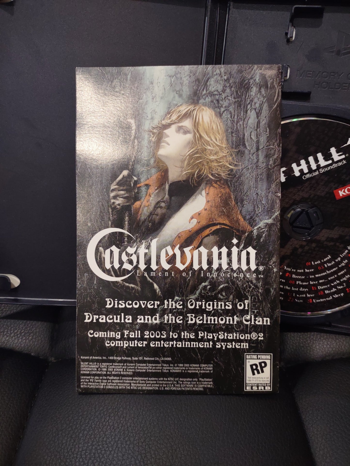 Gioco ps2 silente Hill 3 ntsc con colonna sonora ost PlayStation 2