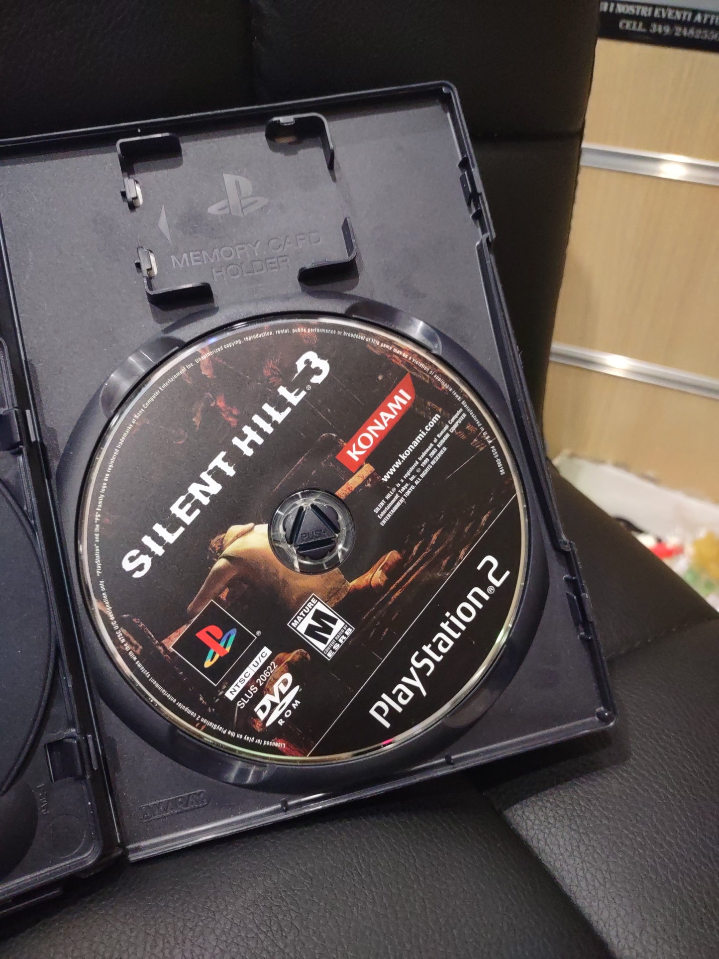Gioco ps2 silente Hill 3 ntsc con colonna sonora ost PlayStation 2