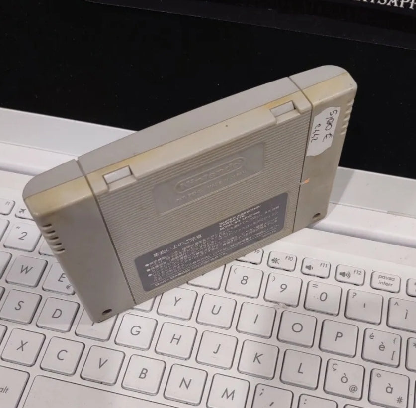 Super Nintendo Famicom F1 grand prix Japan game gioco loose