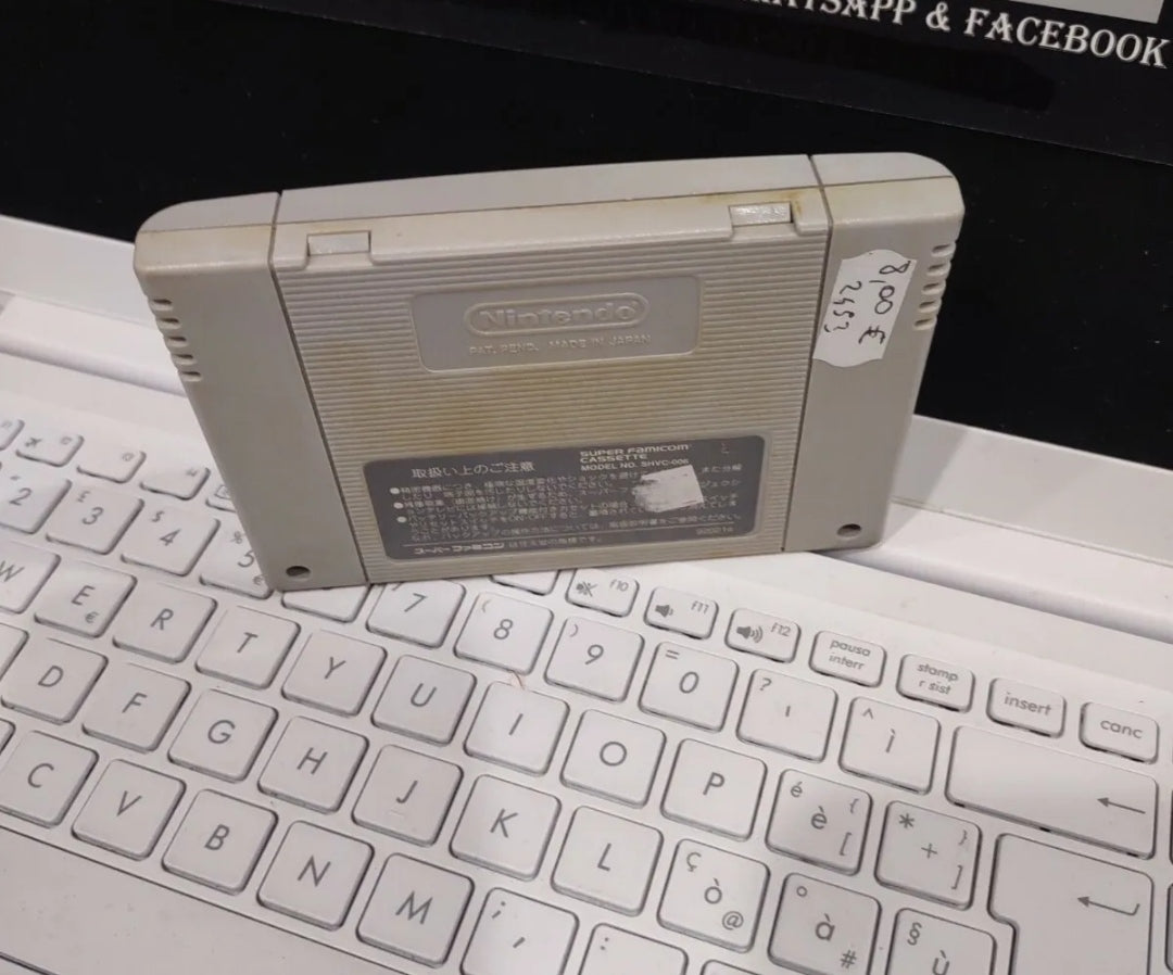 Power Athlete Super Famicom Jap USATO cartuccia Japan game loose kaneco