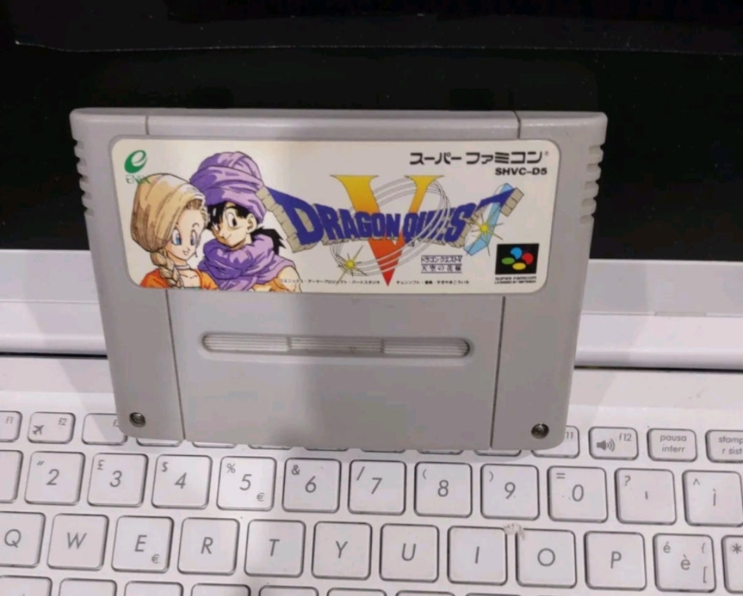 Dragon Quest V Super Famicom Japan game loose
