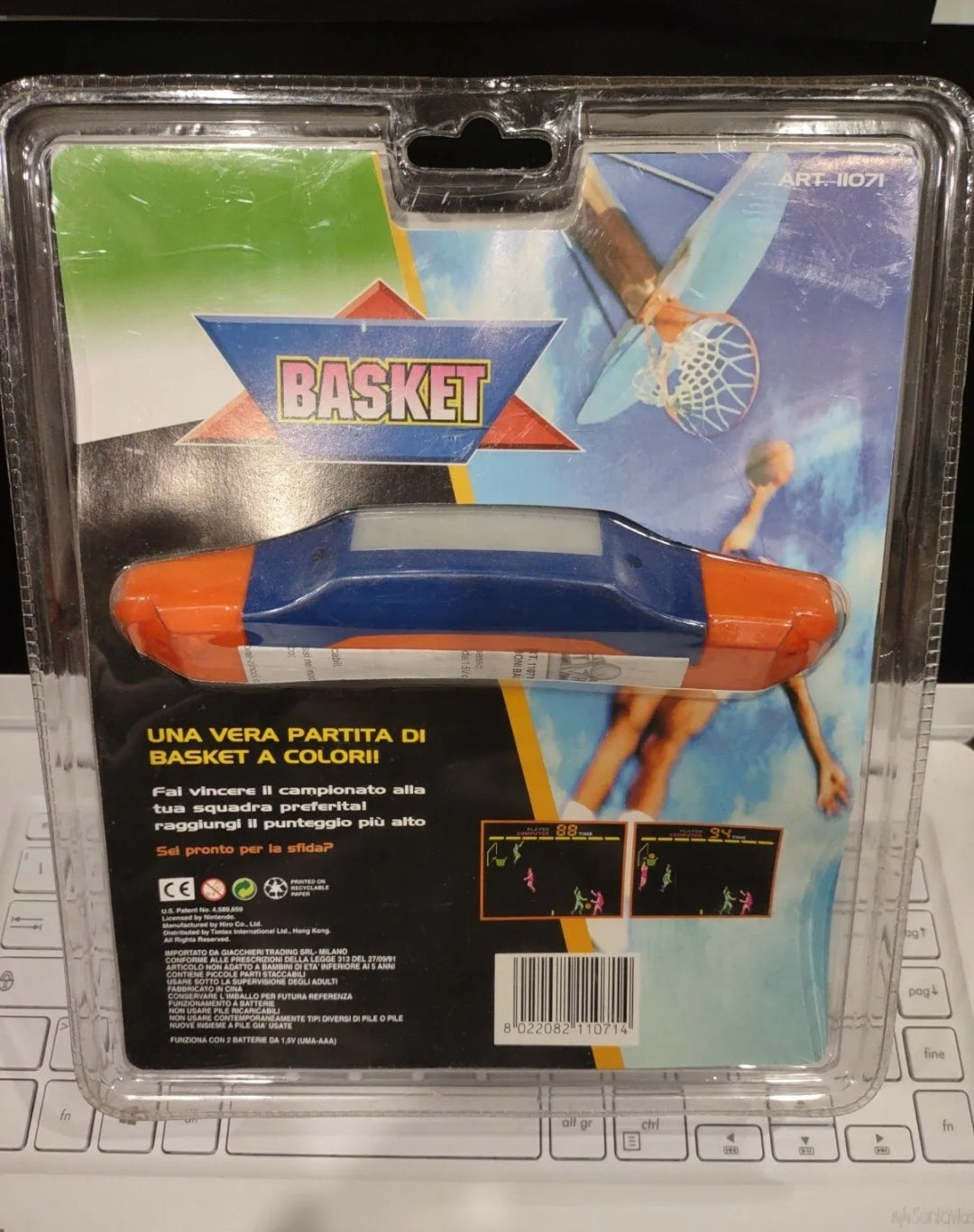 Basket Gioco LCD A Colori Toytronix Nuovo Sealed Electronic Game