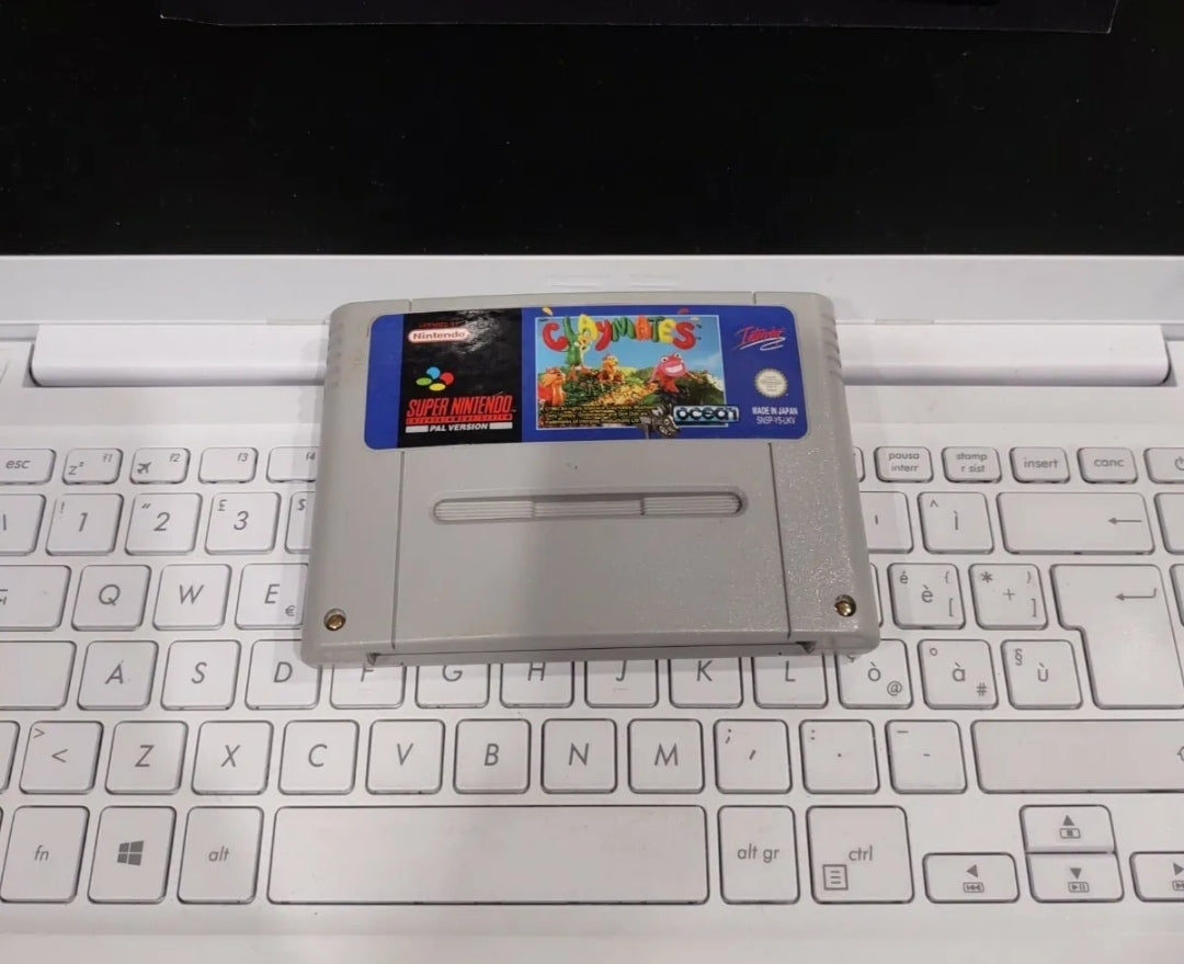 CLAYMATES GIOCO SUPER NINTENDO PAL ukv SNES