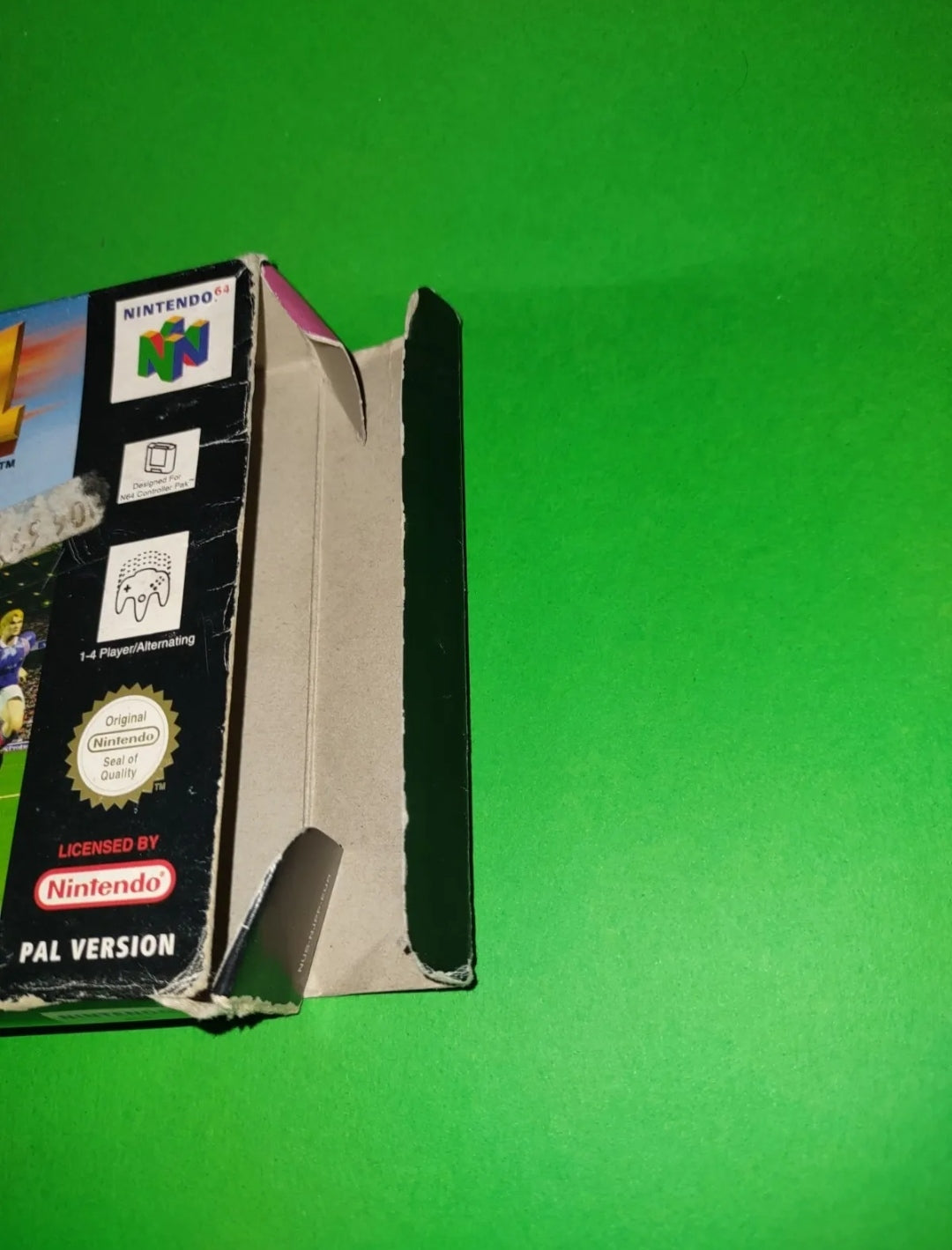 Nintendo 64 International Superstar Soccer 64 no libretto n64 konami game