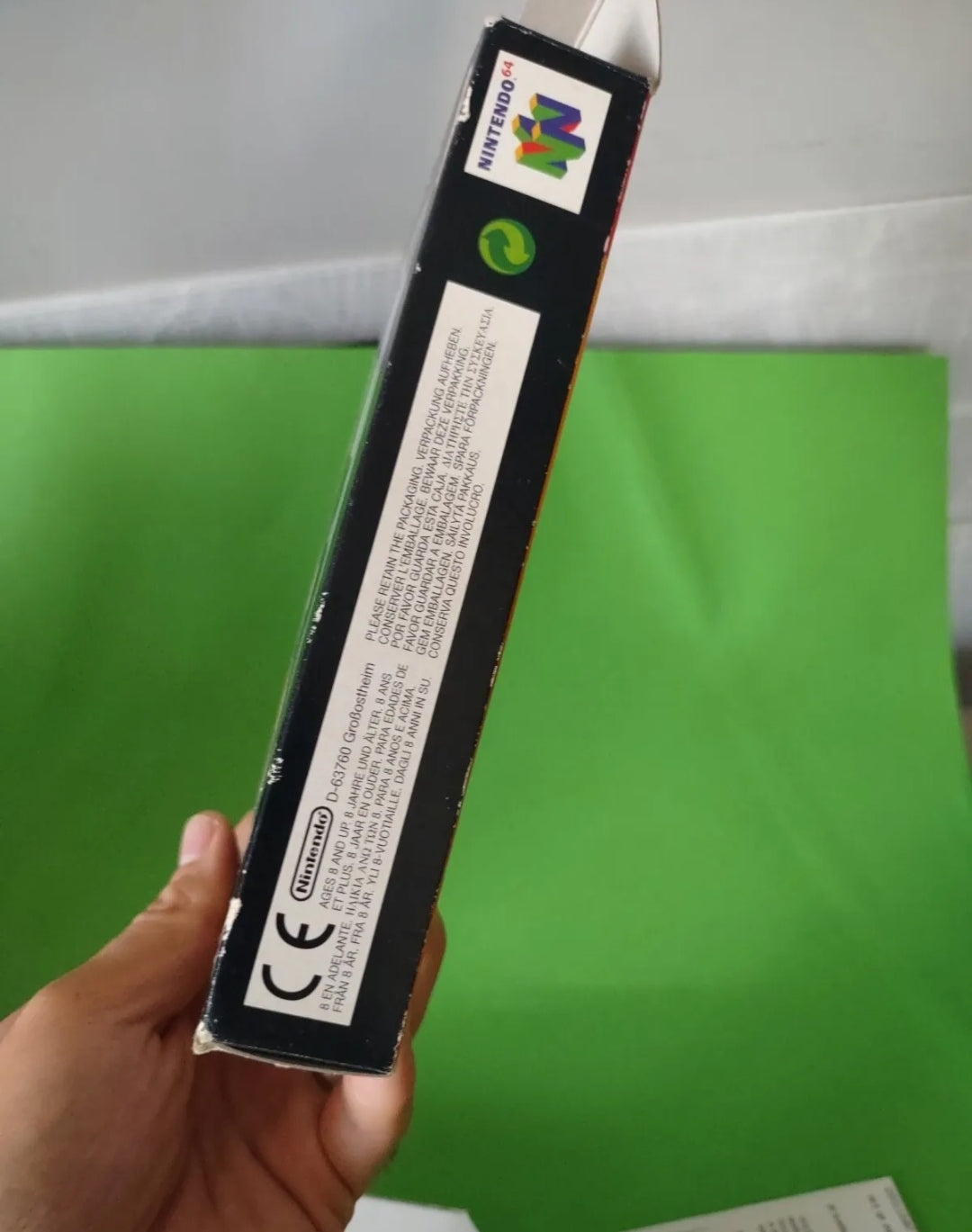 F-1 WORLD GRAND PRIX FORMULA UNO ONE NINTENDO 64 N64 BIT PAL EU GIG