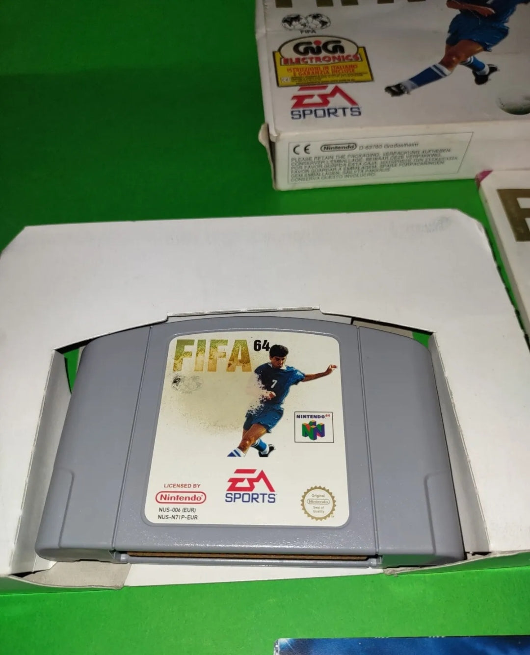 Fifa 64 (completo) per NINTENDO 64 - PAL n64 gioco calcio gig