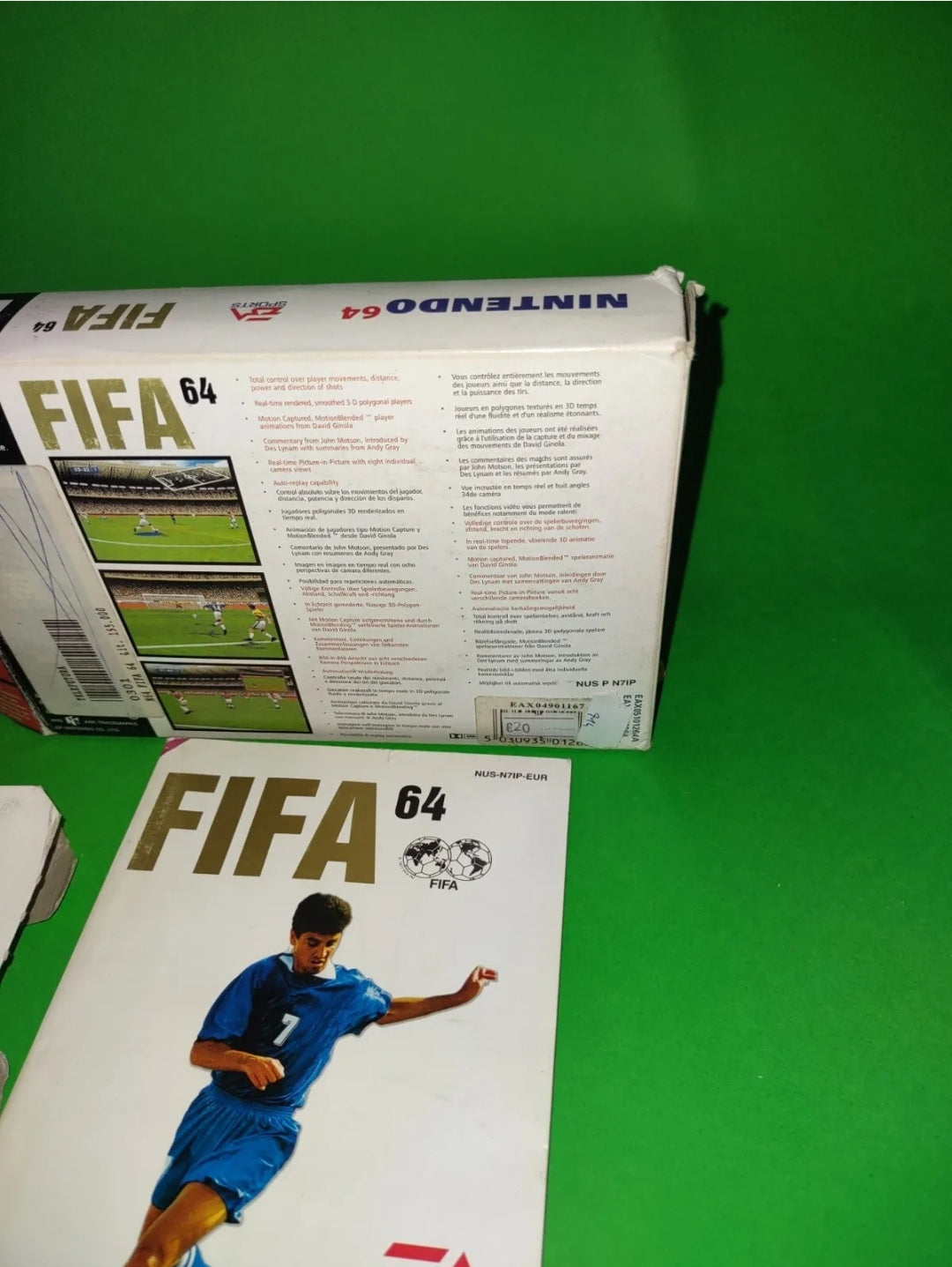 Fifa 64 (completo) per NINTENDO 64 - PAL n64 gioco calcio gig