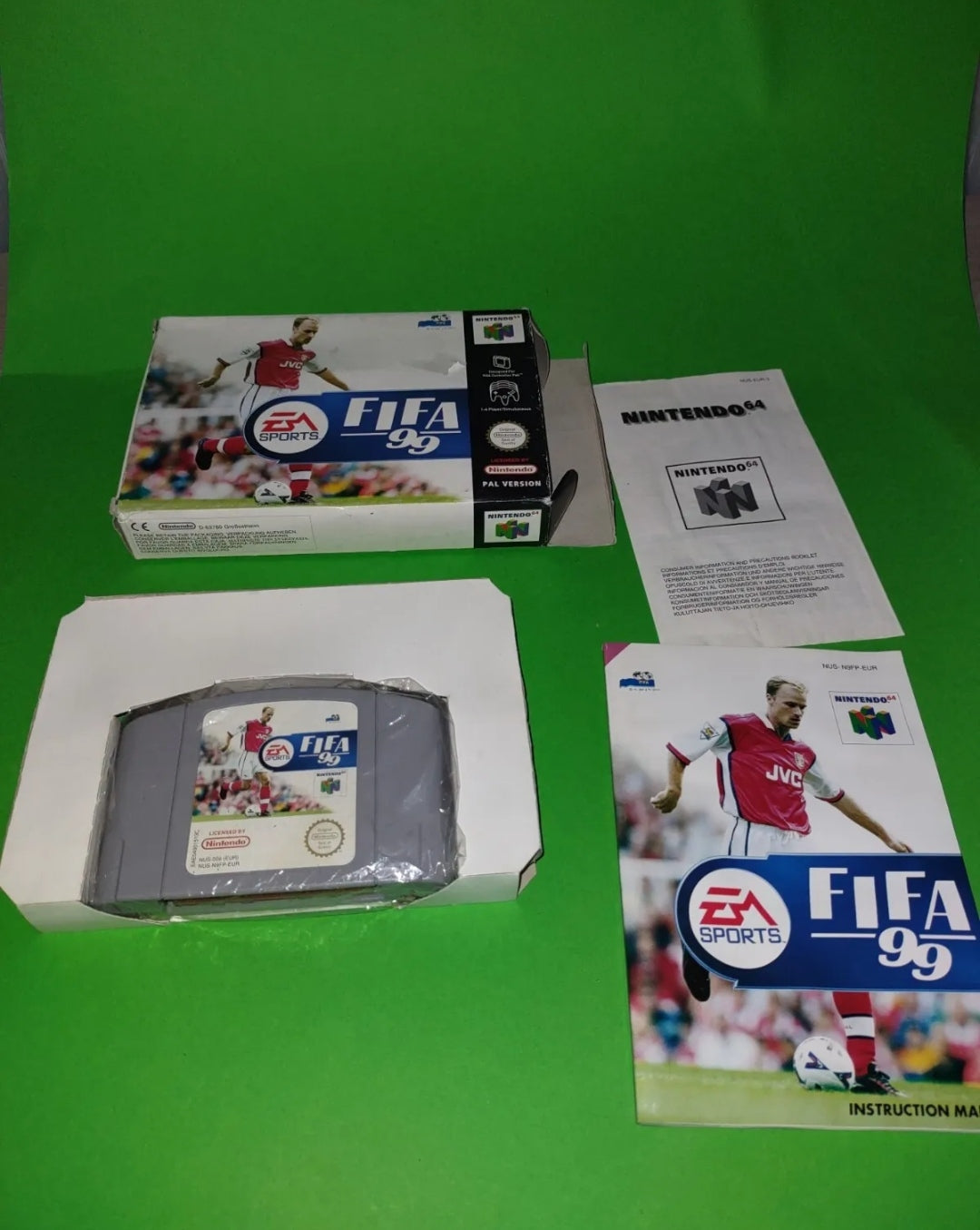 Fifa 99 (completo) per NINTENDO 64 - PAL n64 gioco calcio