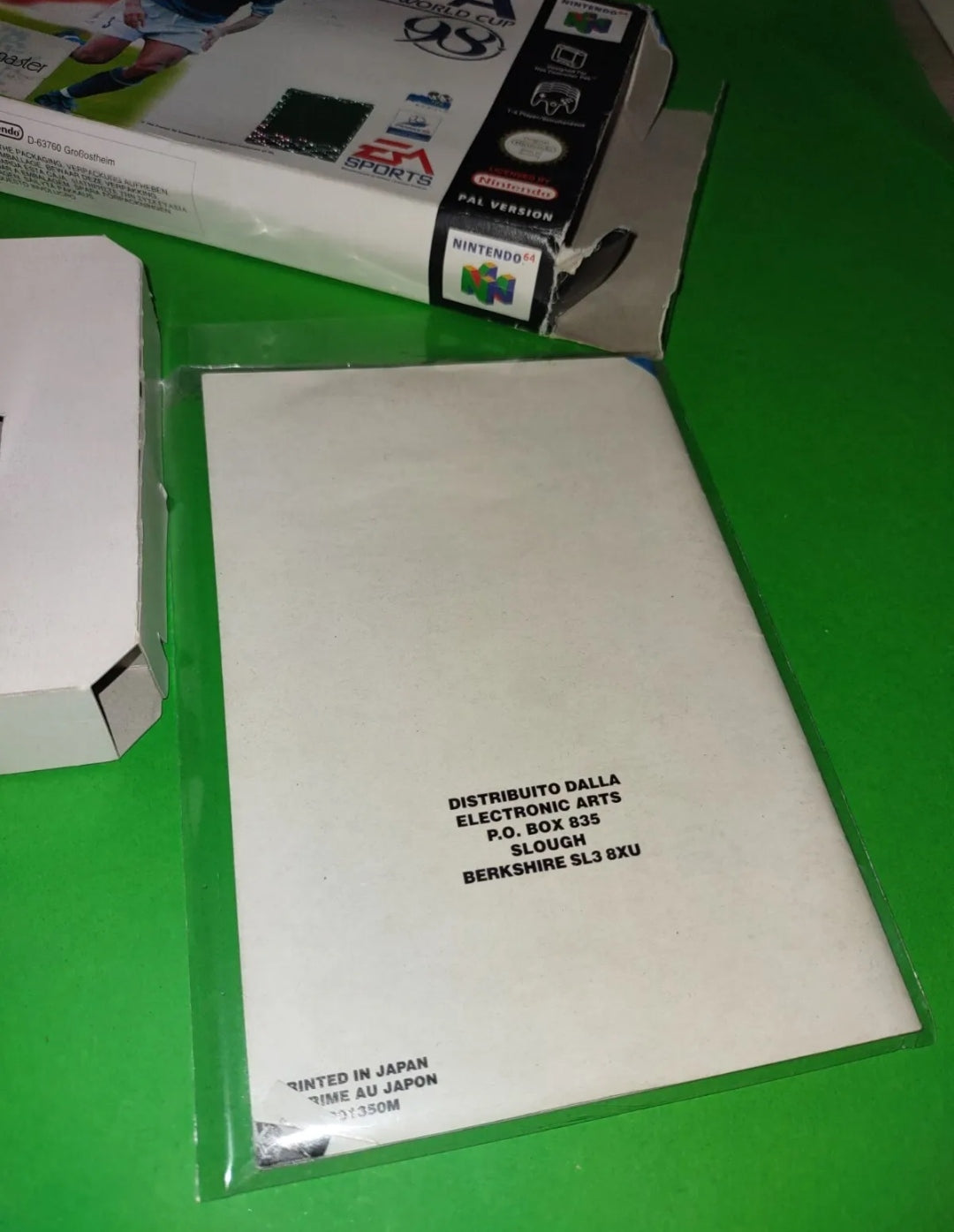 Fifa 98 (completo) per NINTENDO 64 - PAL n64 gioco calcio Road to world Cup