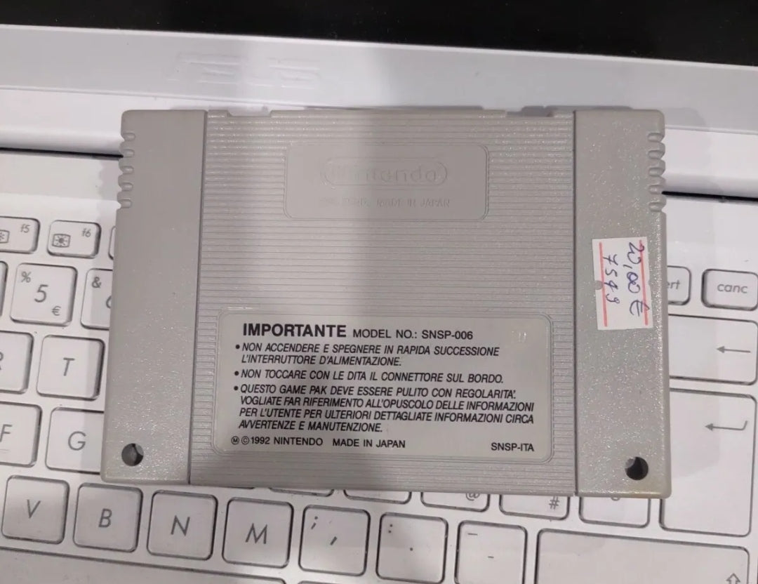 NINTENDO SNES-TINY TOON BUSTER BUSTS LOOSE-PAL ITA VERSIONE gig SOLO CARTUCCIA