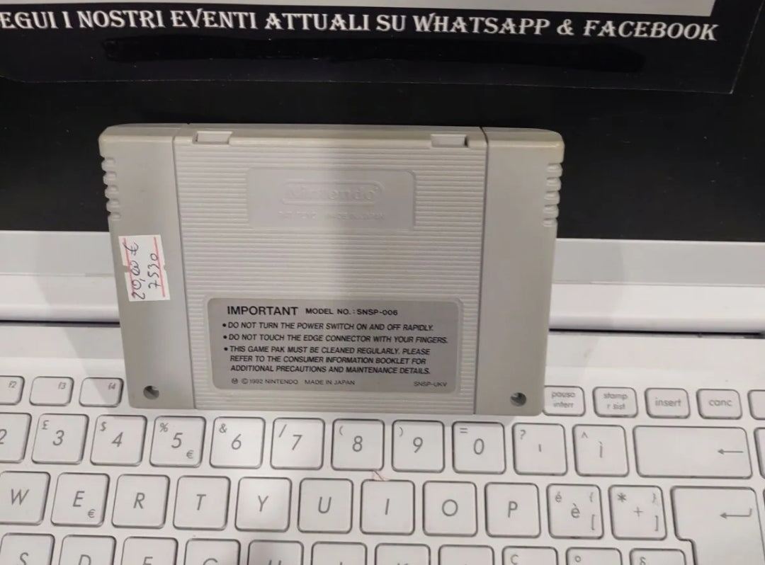 Troddlers super nintendo snes pal solo cartuccia ukv gioco loose