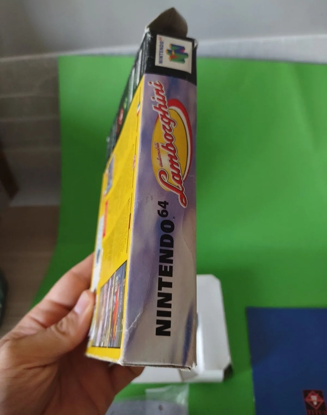 AUTOMOBILI LAMBORGHINI gioco Nintendo 64 Pal version GIG completo