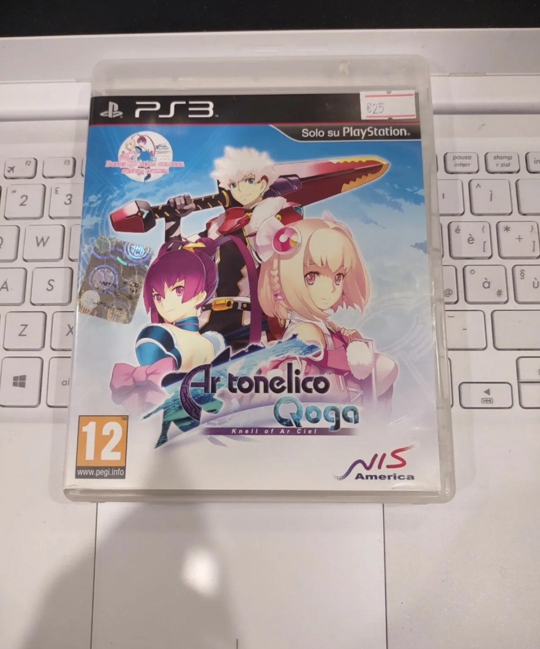 AR TONELICO QOGA KNELL OF AR CIEL PS3 PAL ITA usato completo di libretto