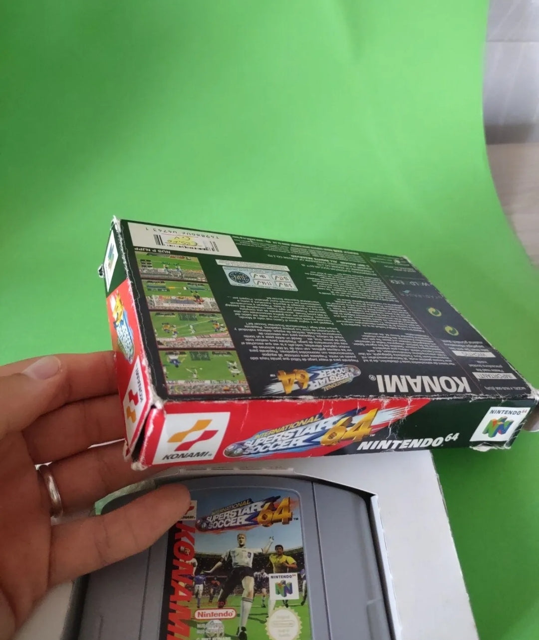 Nintendo 64 Internazionale Superstar Soccer 64 Pal Version Completo