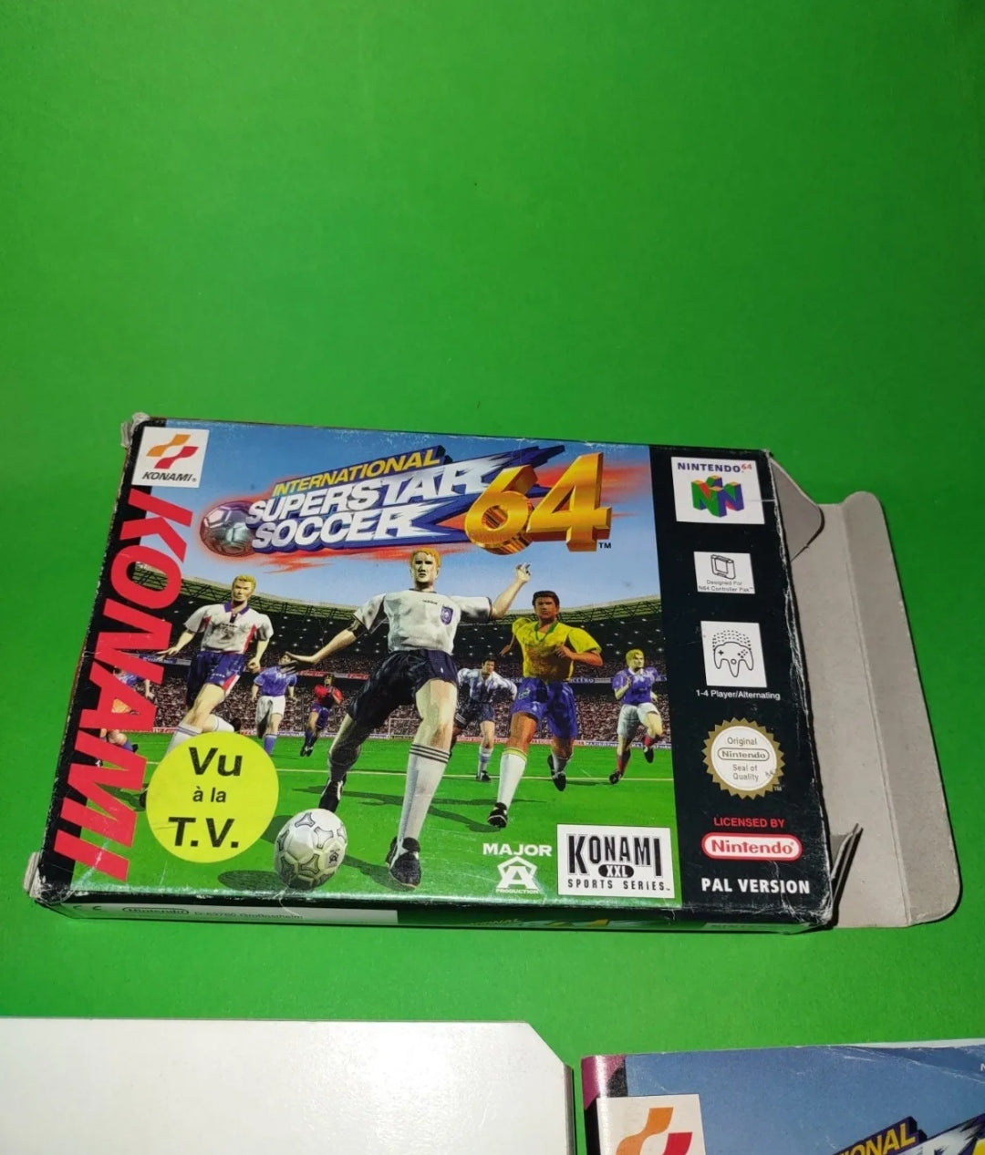 Nintendo 64 International Superstar Soccer 64 completo n64 konami game