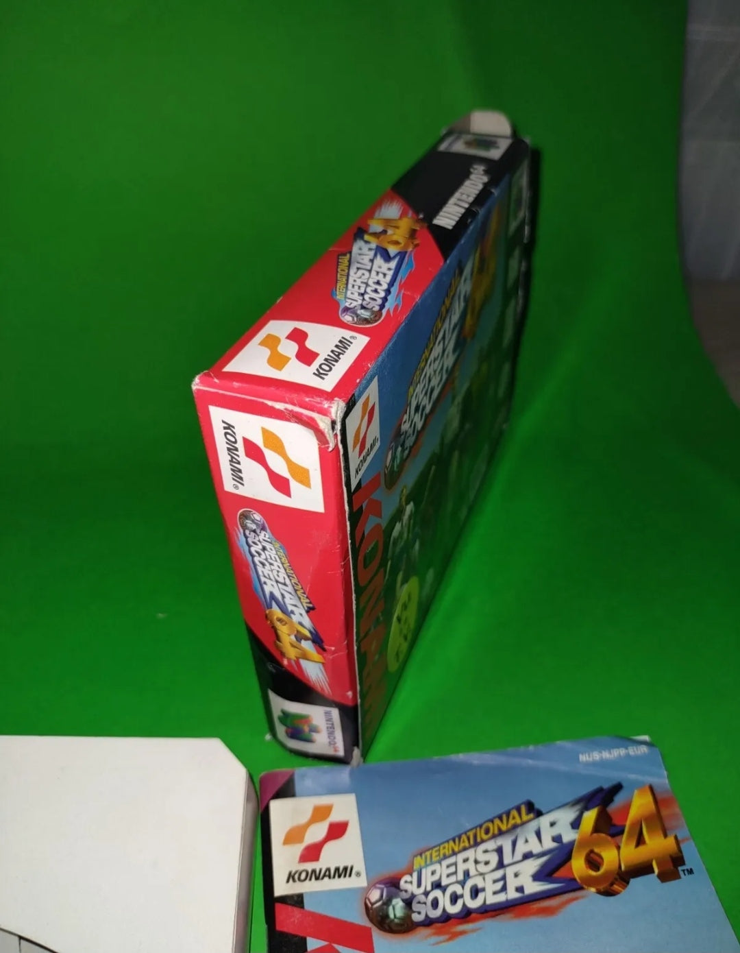 Nintendo 64 International Superstar Soccer 64 completo n64 konami game