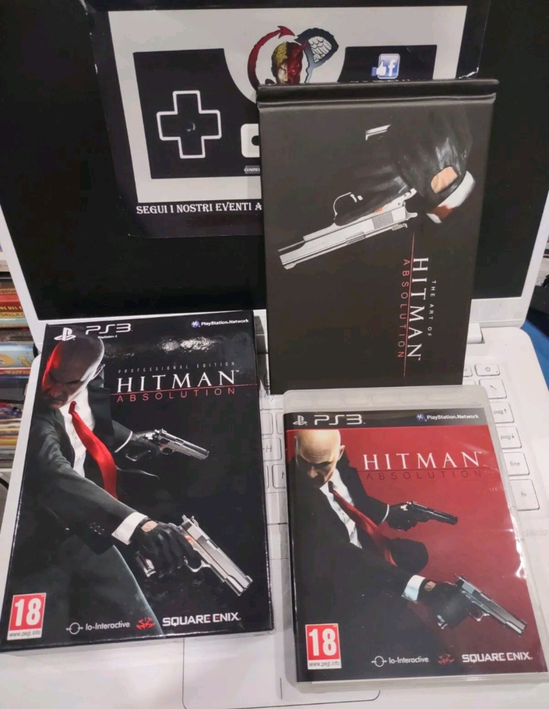 HITMAN ABSOLUTION PROFESSIONAL EDITION LIMITED PS3 PAL EUR ITA ITALIANO COMPLETO