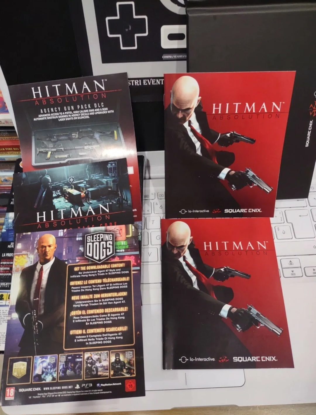 HITMAN ABSOLUTION PROFESSIONAL EDITION LIMITED PS3 PAL EUR ITA ITALIANO COMPLETO