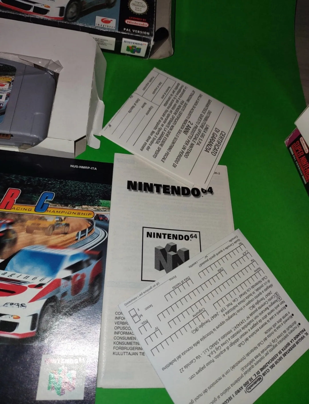 Nintendo 64 Multi Racing Championship M.R.C COMPLETO GIG PAL VERSION