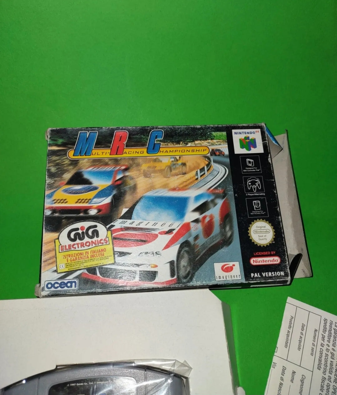 Nintendo 64 Multi Racing Championship M.R.C COMPLETO GIG PAL VERSION