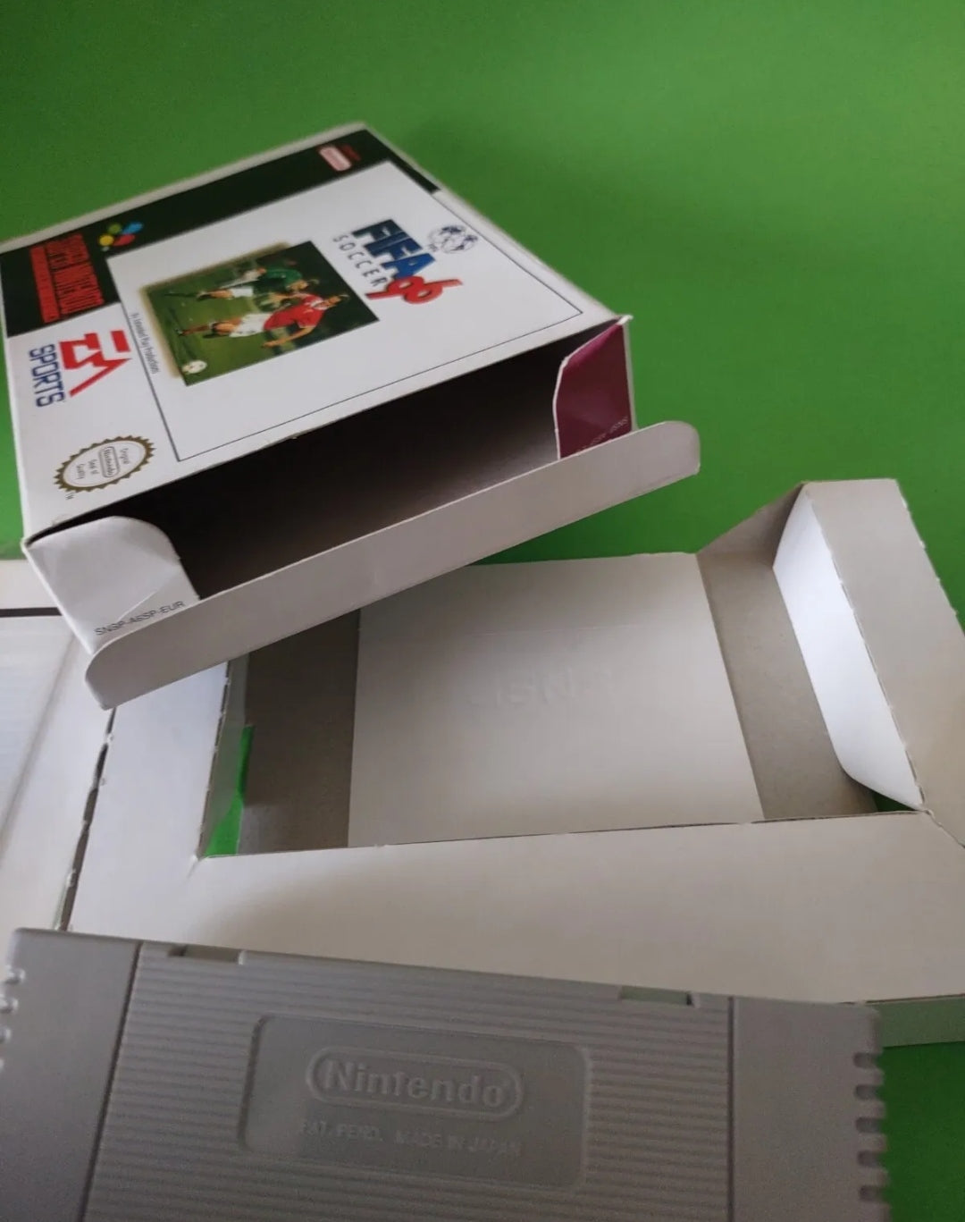 Fifa 96 Soccer Super Nintendo PAL SNES completo PAL EUR