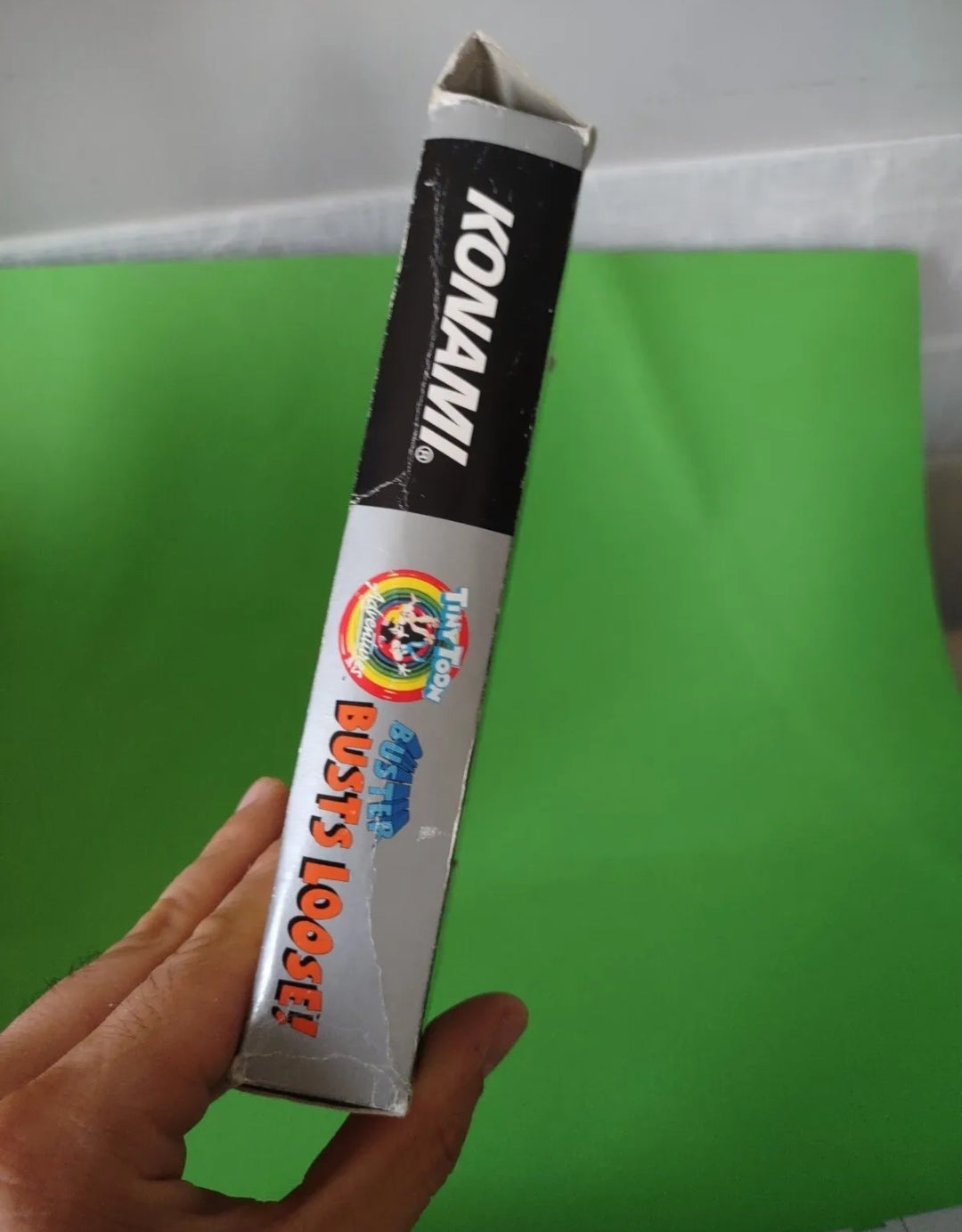 TINY TOON ADVENTURES BUSTER BUSTS LOOSE! NINTENDO SNES USATO no libretto