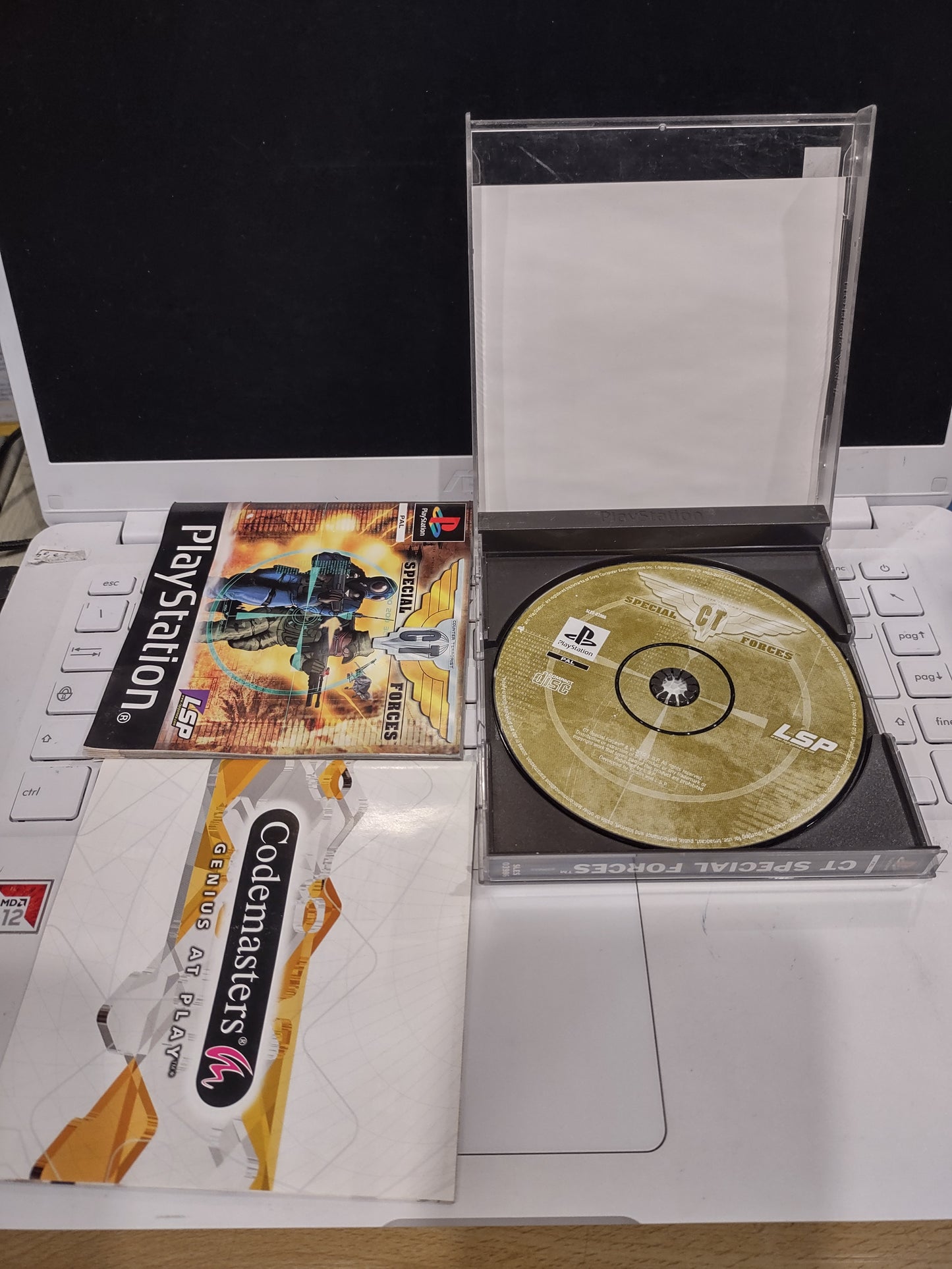 Gioco PS1 PlayStation CT special forces PAL