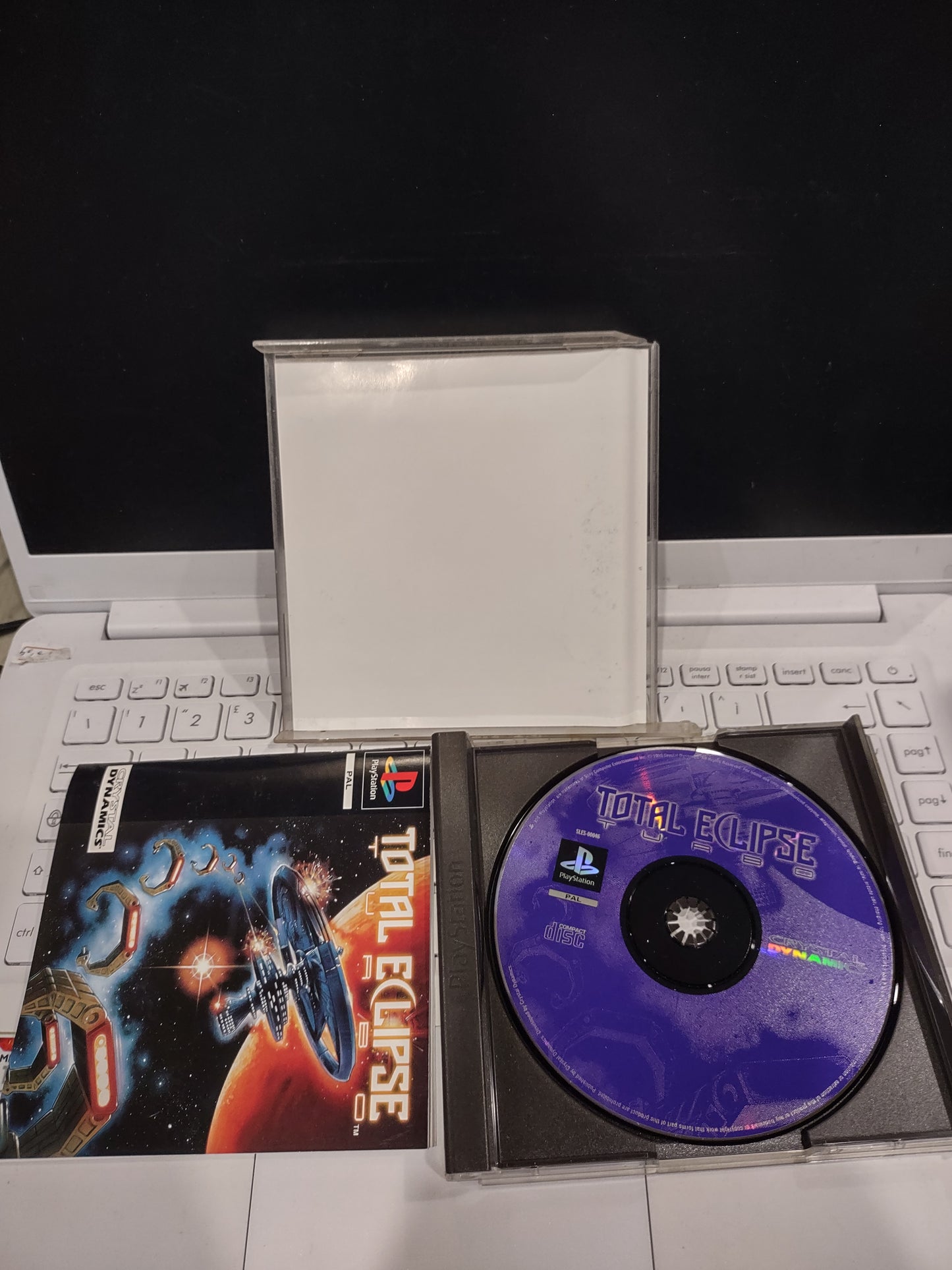 Gioco ps1 PlayStation PAL Total Eclipse turbo