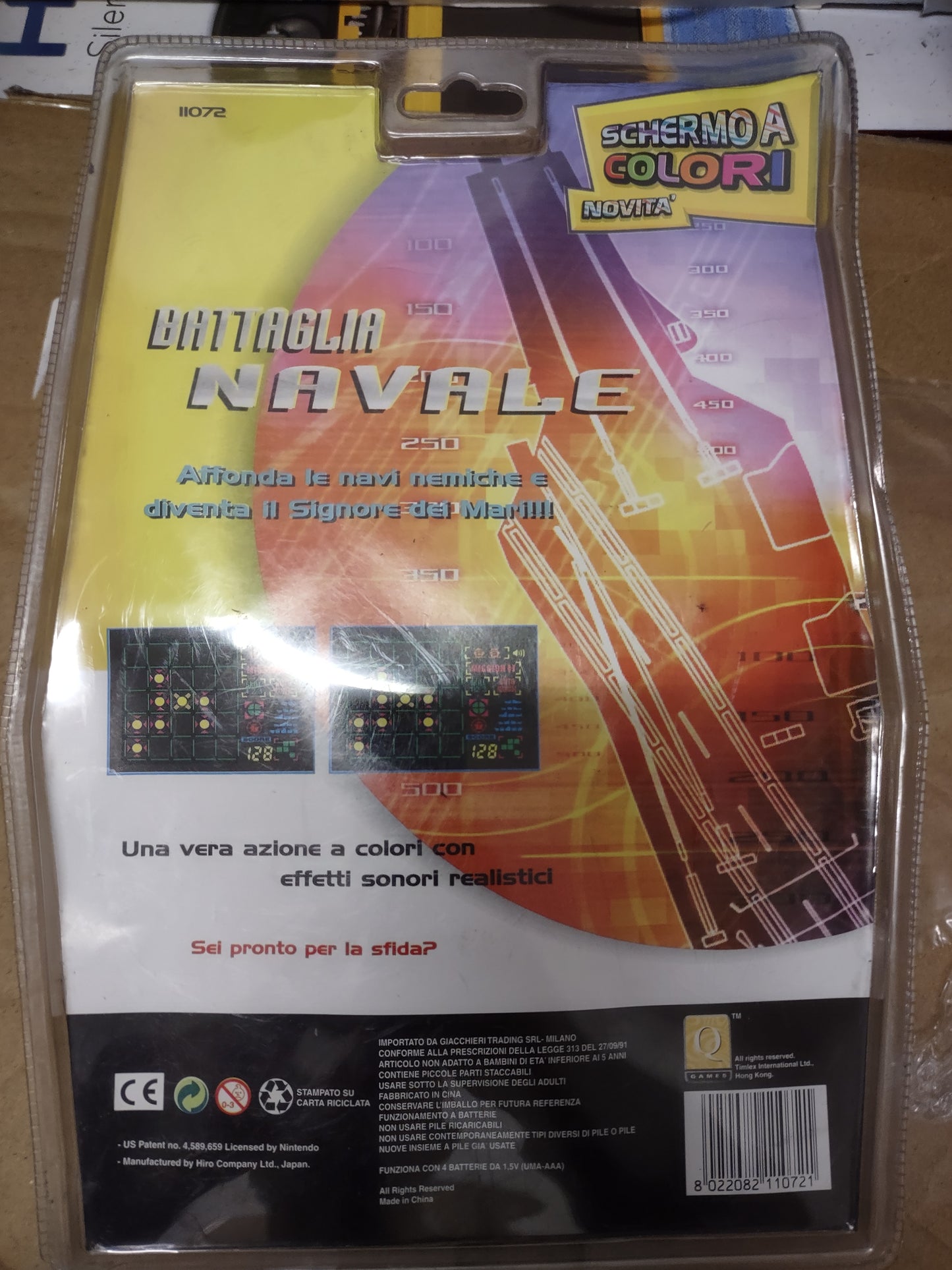 Gioco elettronico battaglia navale toytronix