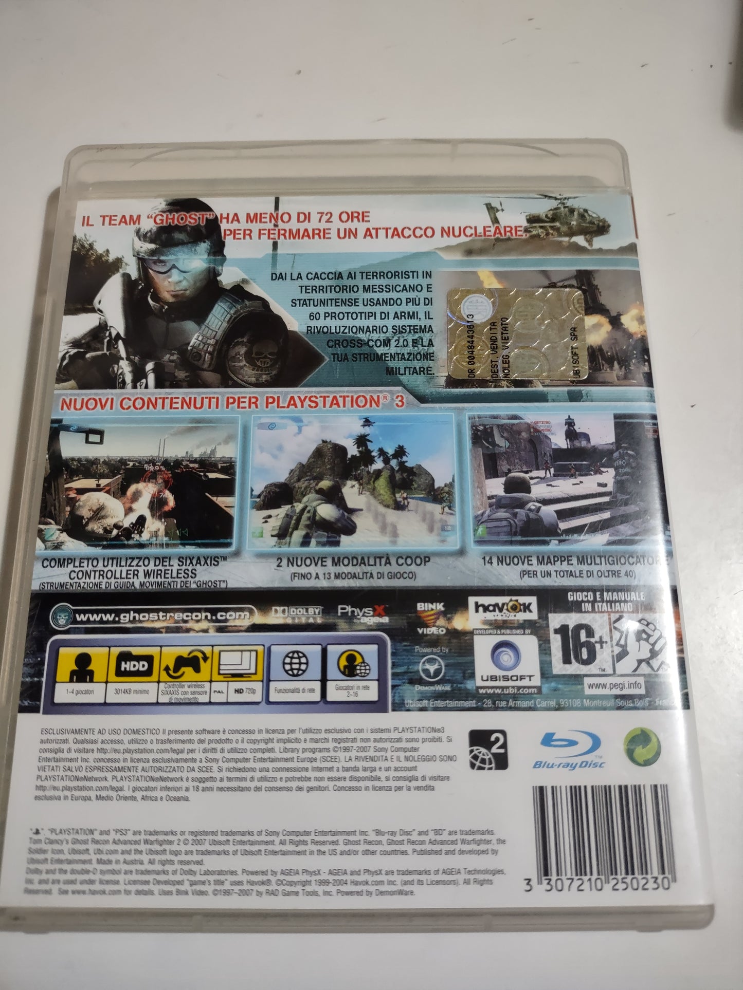 Gioco playstation 3 ps3 Ghost recon 2