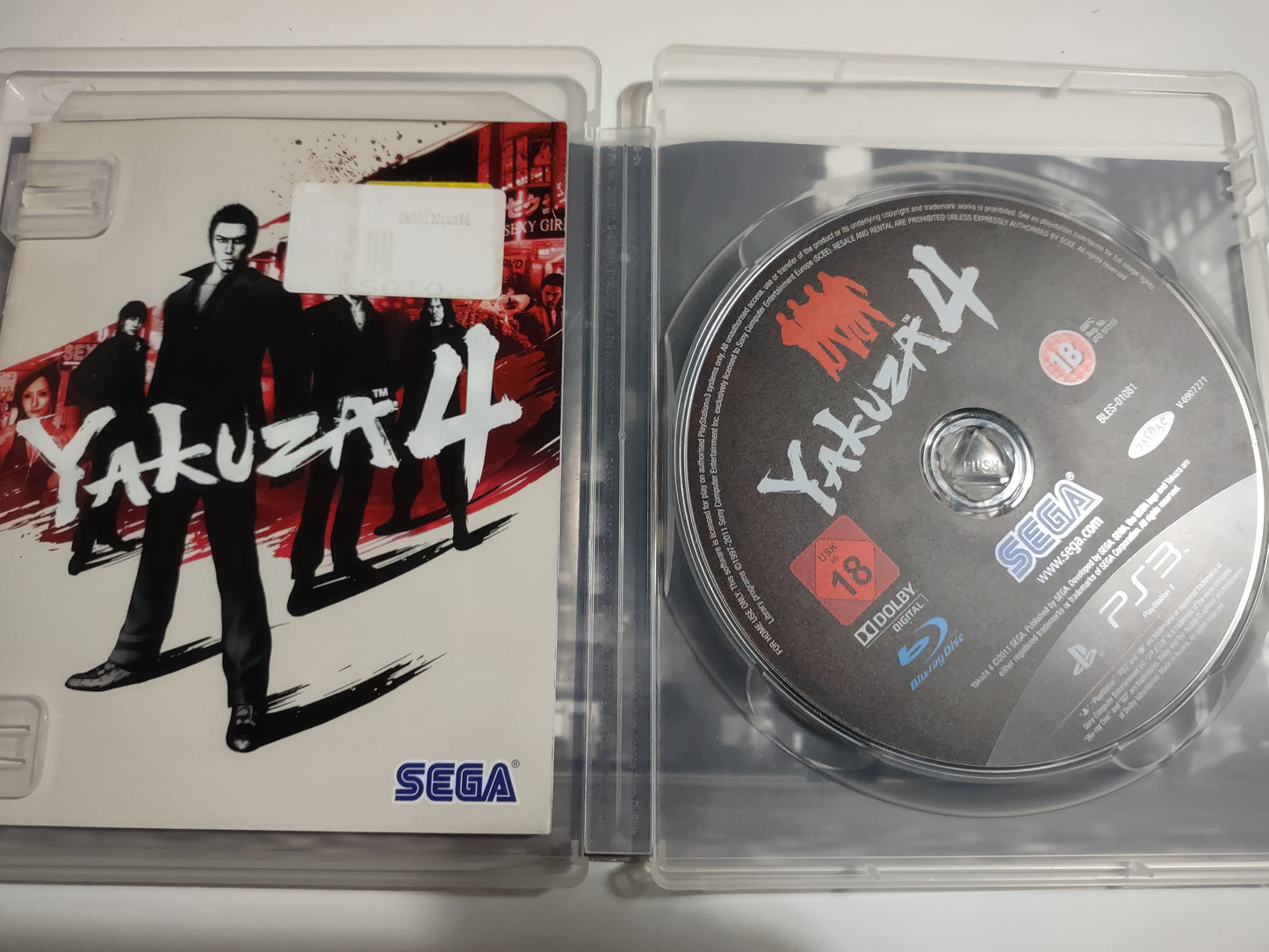 Gioco playstation 3 ps3 Yakuza 4