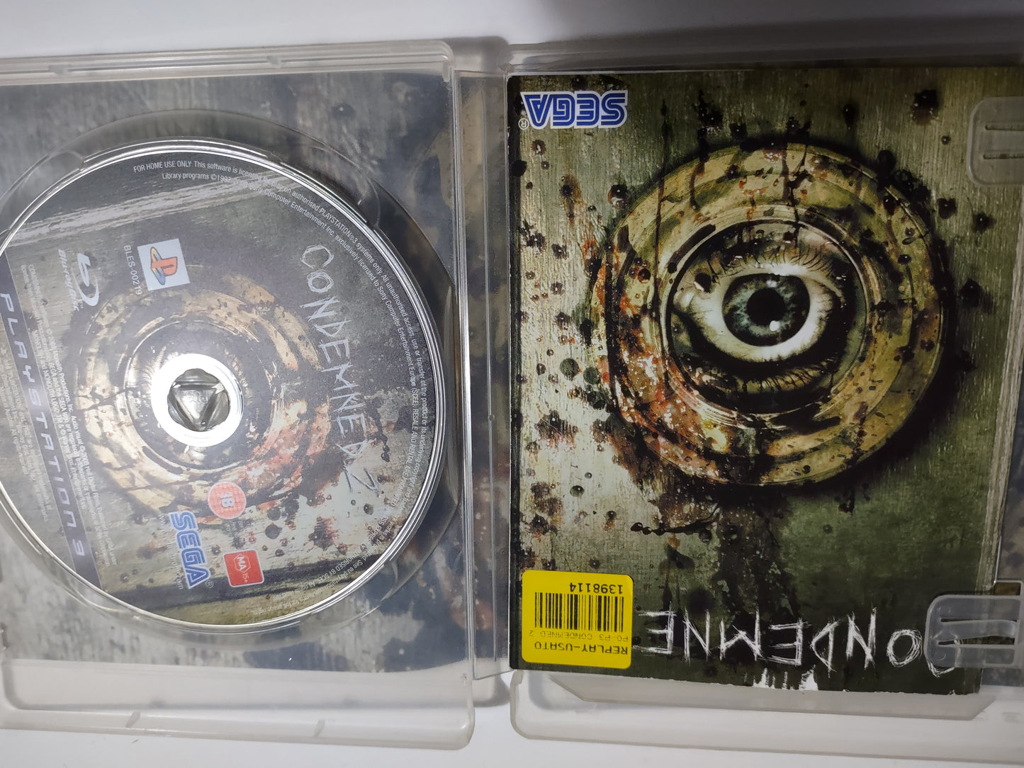 Gioco playstation 3 ps3 condemned 2