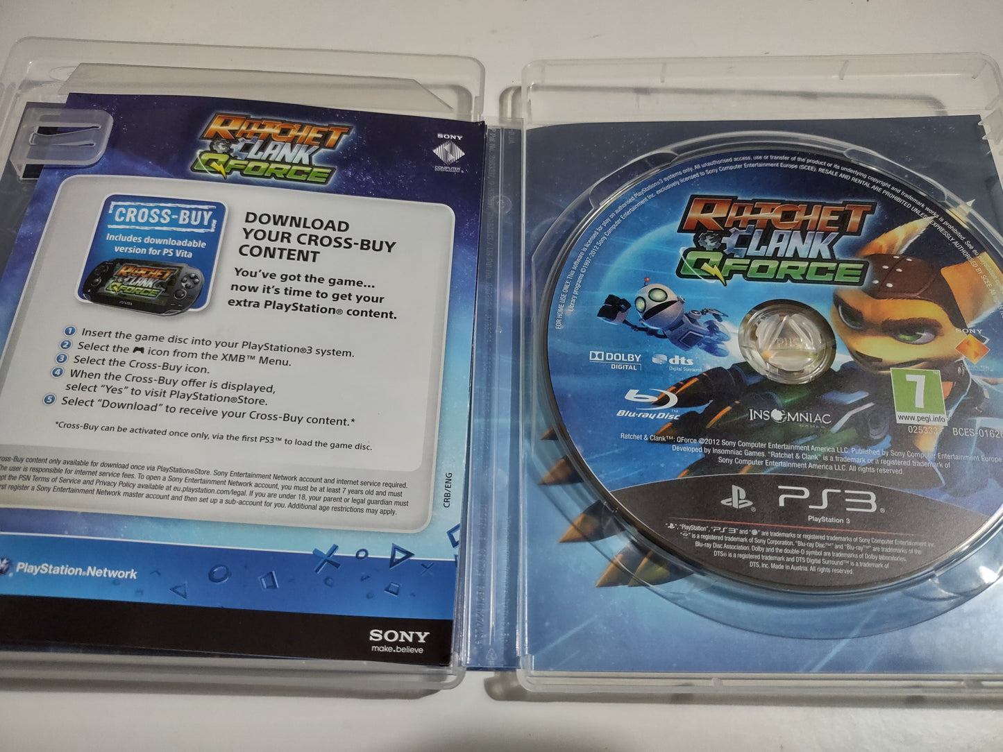 Gioco playstation 3 ps3 ratchet Clank force
