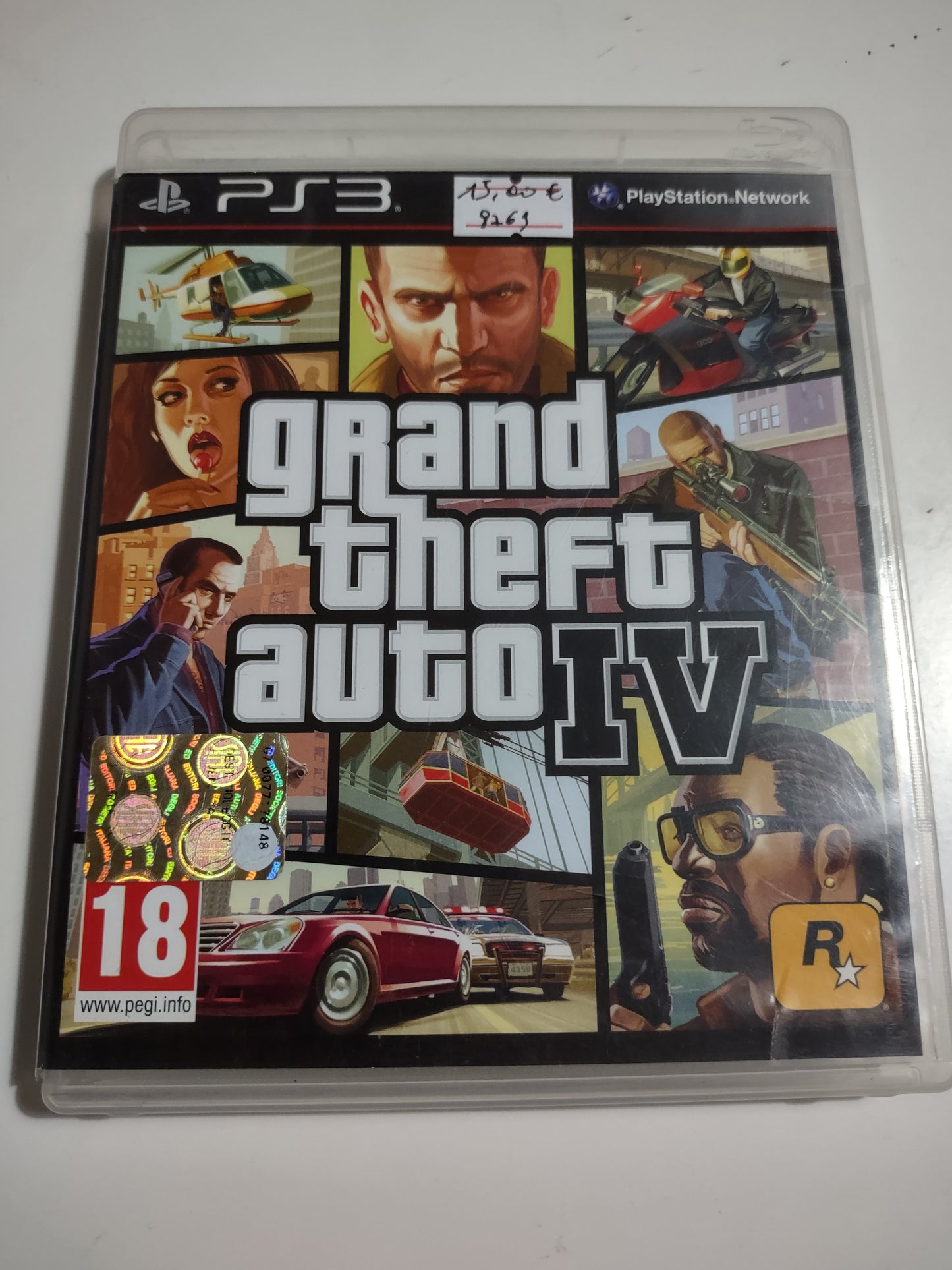 Gioco playstation 3 ps3 gta iv grand theft auto