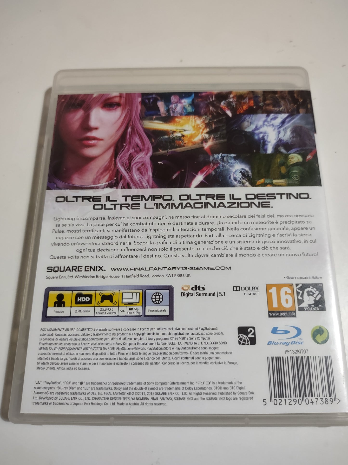 Gioco playstation 3 ps3 final fantasy XIII-2