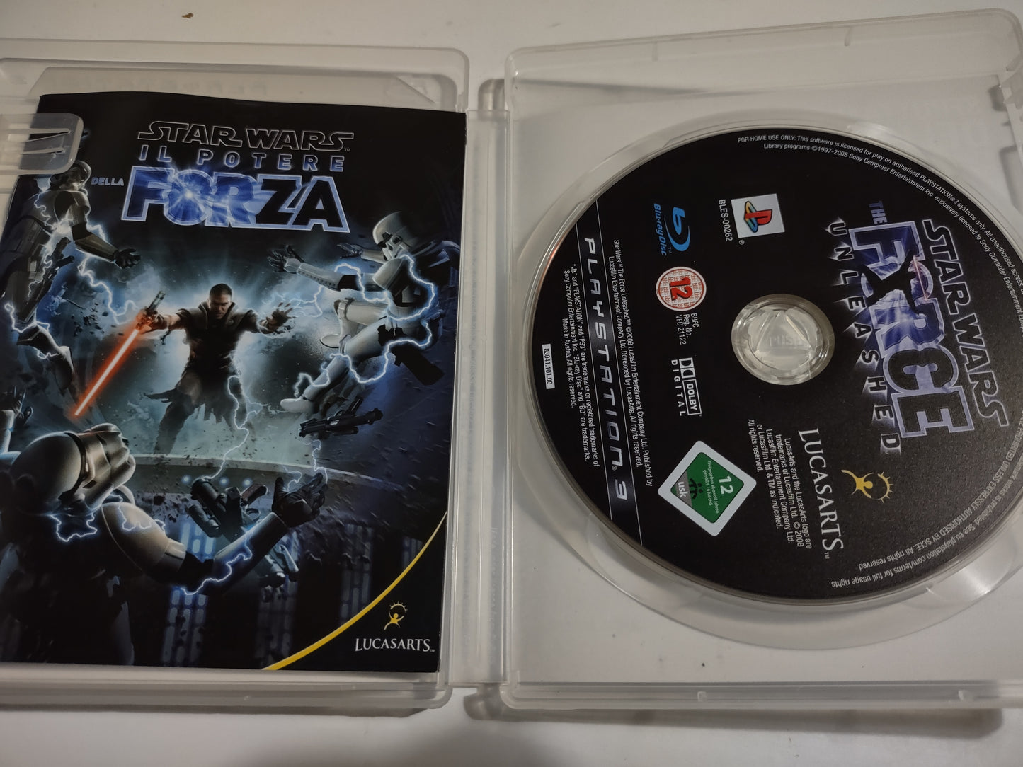 Gioco playstation 3 ps3 star Wars il potere della forza
