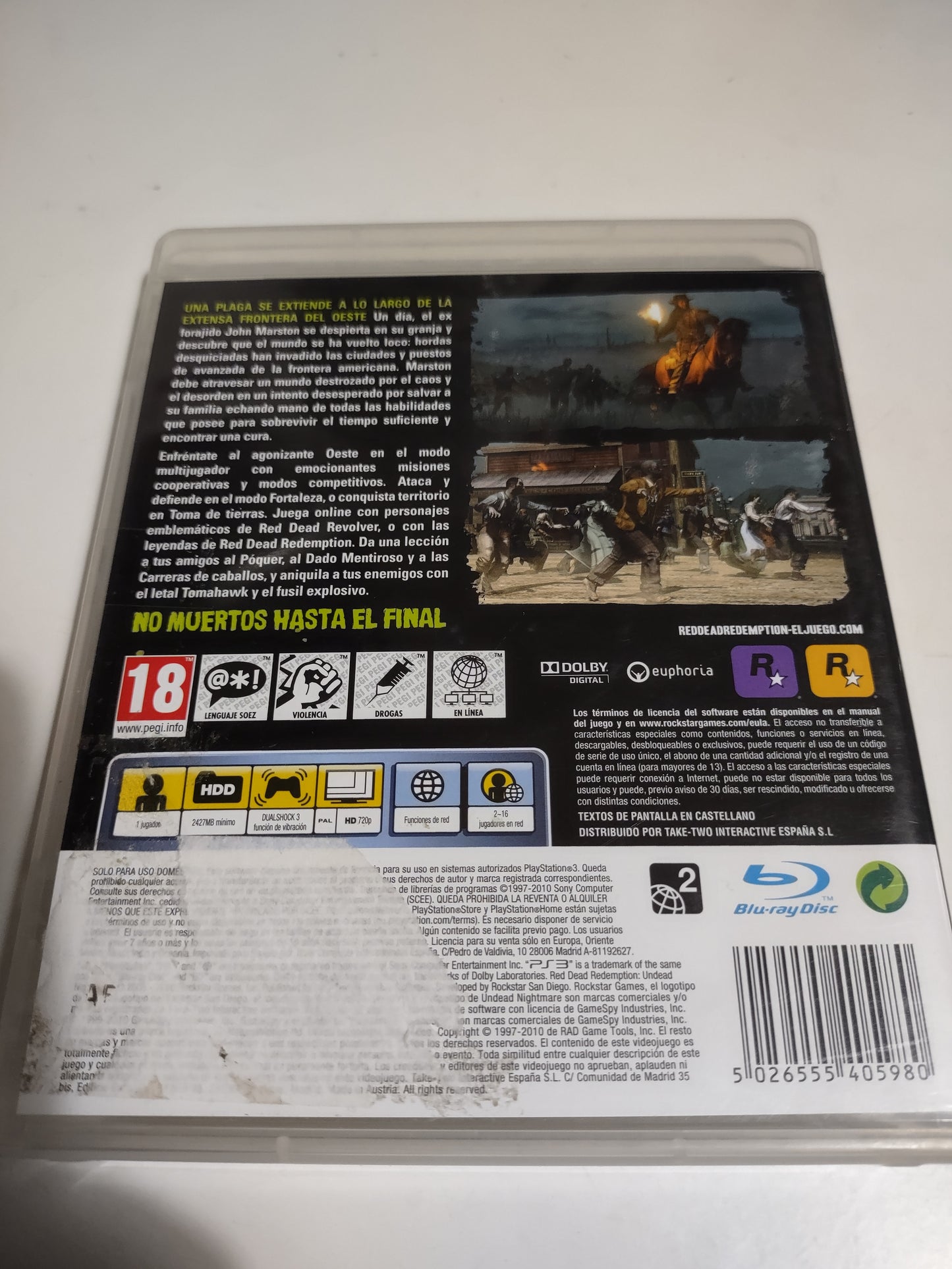 Gioco PlayStation 3 ps3 Red dead redemption