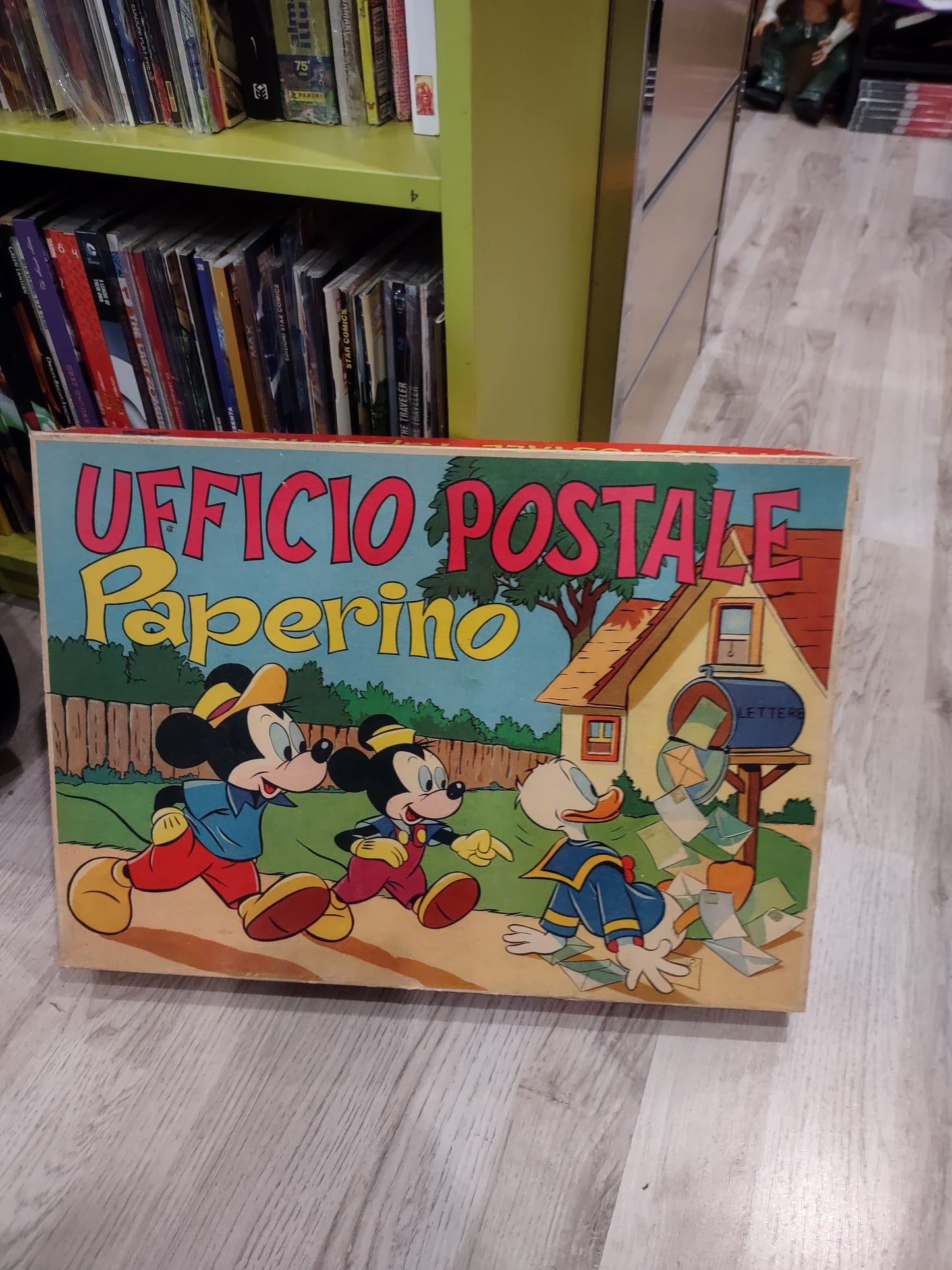 Gioco da tavolo ufficio postale Paperino vintage in lire