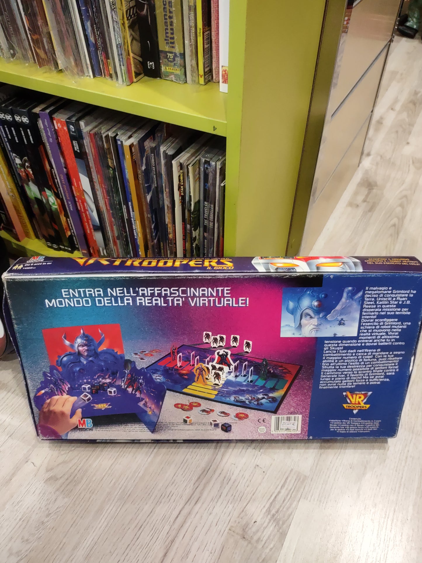 Gioco da tavolo saban's VR troopers mb giochi vintage