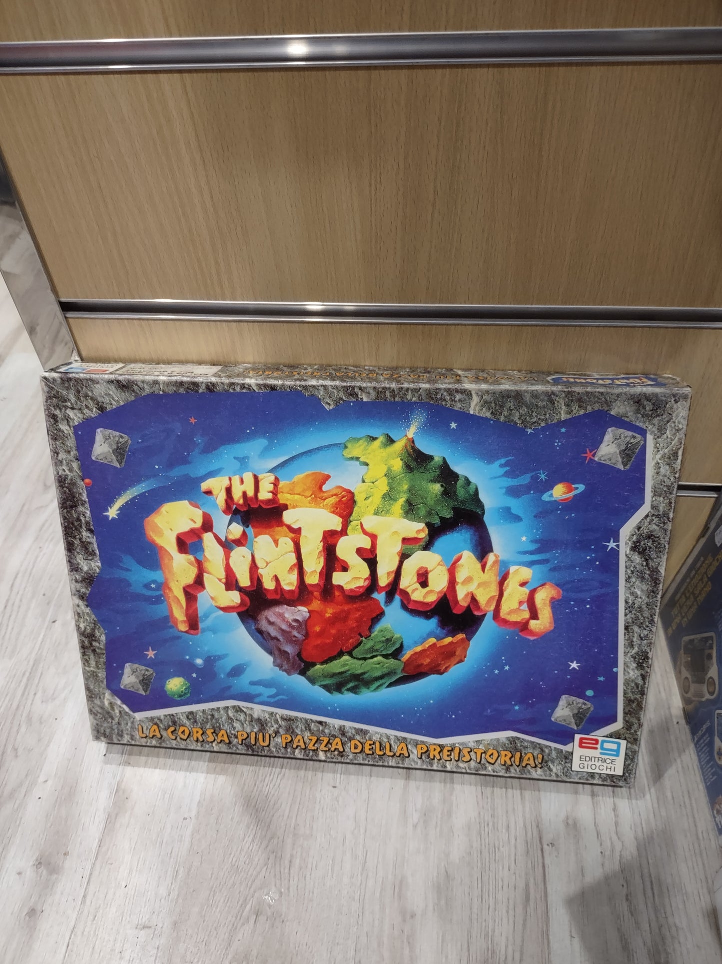 Gioco da tavolo Eg the flinstones la corsa più pazza della preistoria
