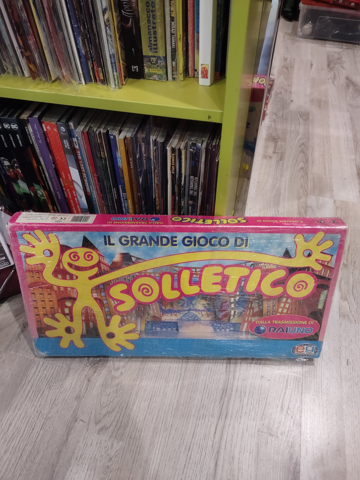 Gioco da tavolo solletico dalla trasmissione Rai 1