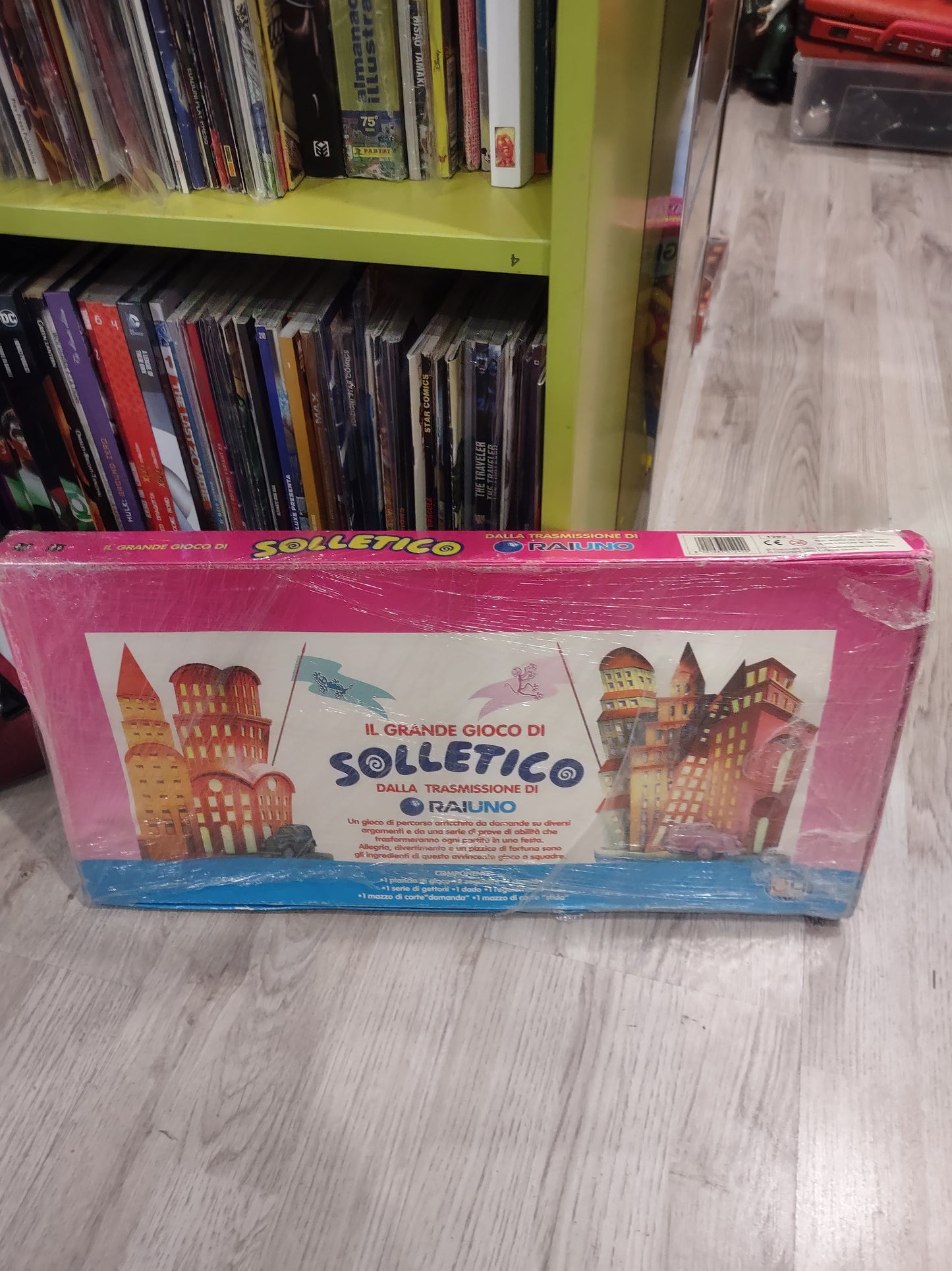 Gioco da tavolo solletico dalla trasmissione Rai 1