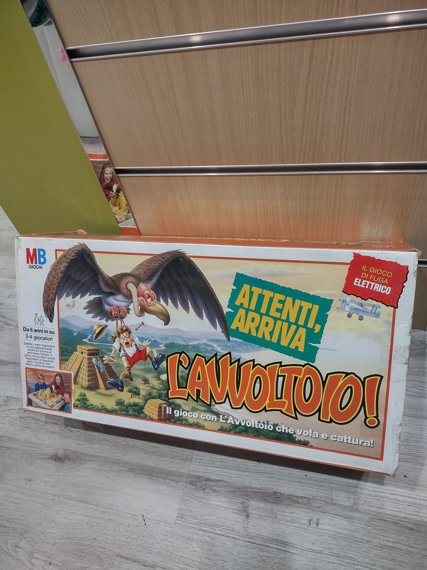 Gioco da tavolo MB attenti arriva l'avvoltoio!