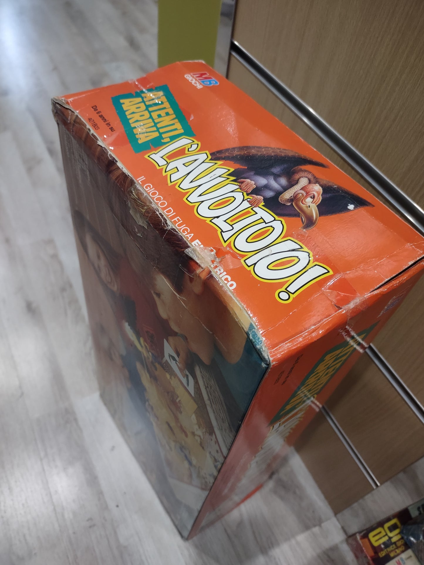 Gioco da tavolo MB attenti arriva l'avvoltoio!