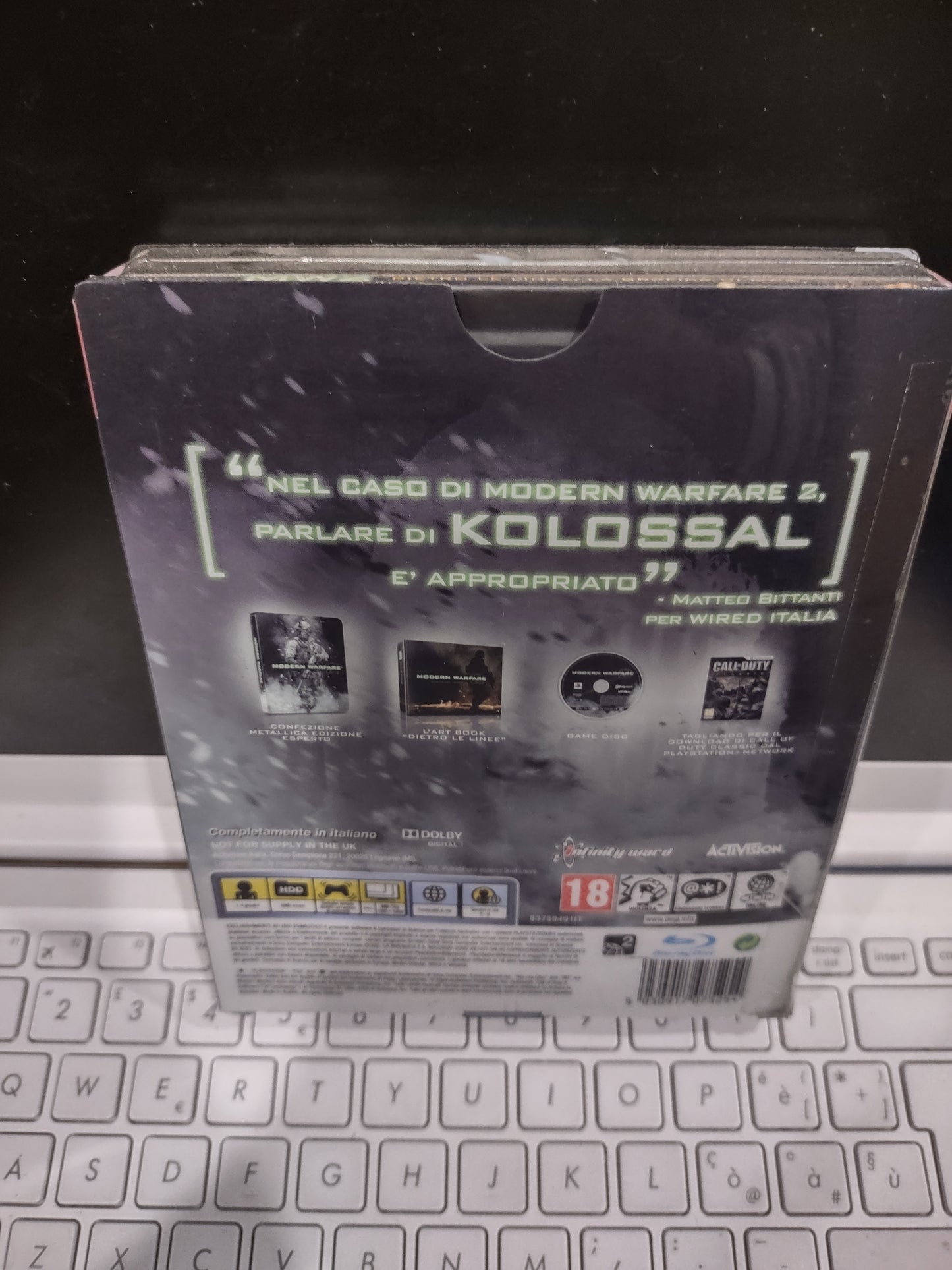 Gioco PS3 PlayStation call of duty modern warfare 2 edizione esperto